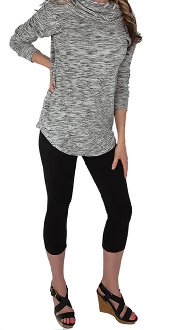 Undertech Undercover Women’s RH Crop Concealed Carry Leggings Extra Small XS