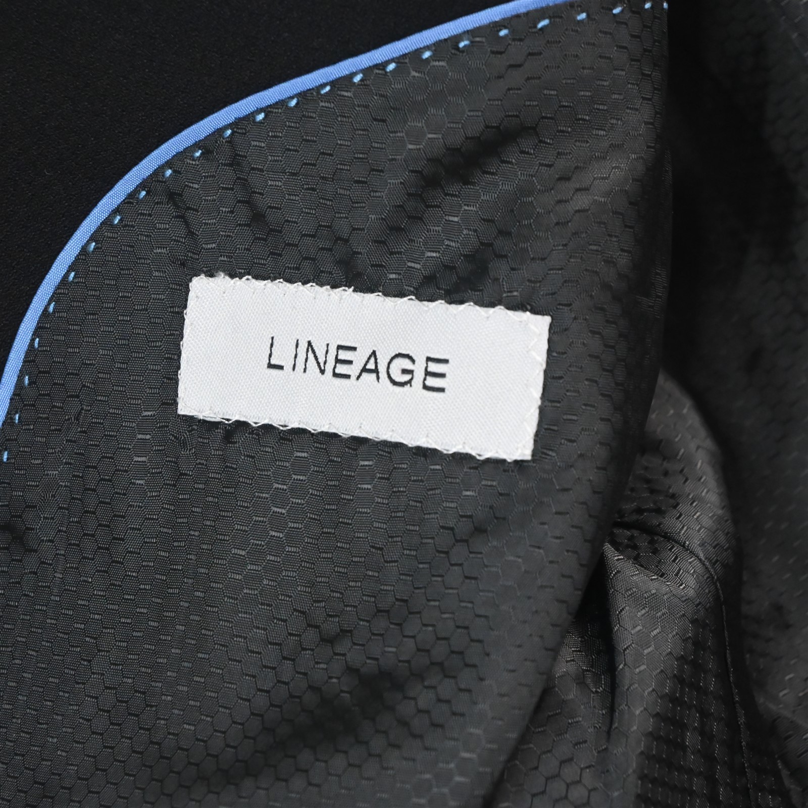 Lineage 44R 36×30 Black Honeycomb Stretc Mens Jacket Pants Suit