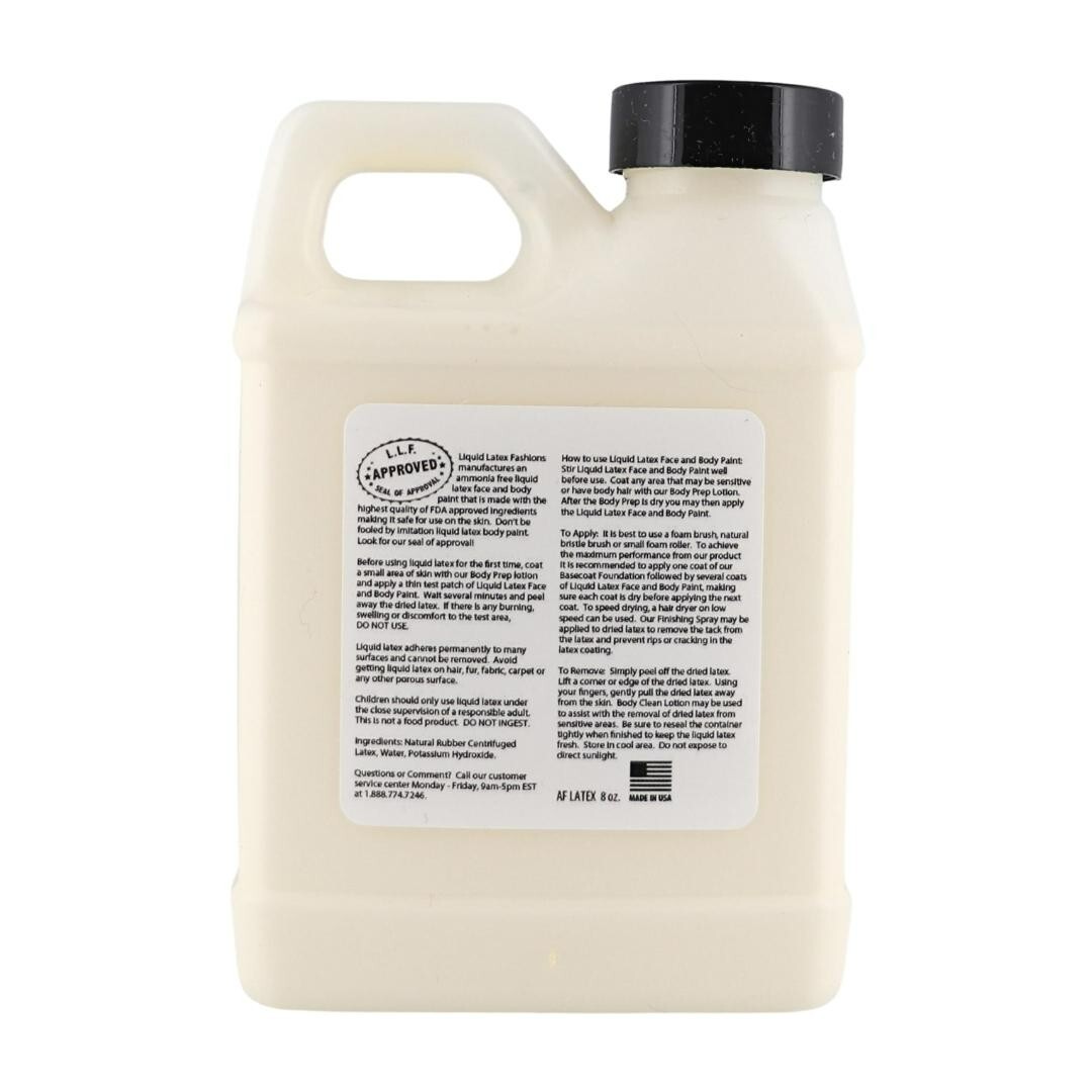 Clear 8 Fl Oz – Liquid Latex Face and Body Paint, Halloween, SFX, Cosplay, Art
