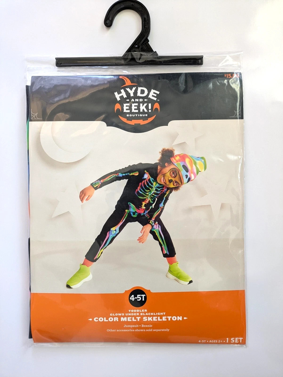 New Kids Color Melt Skeleton Halloween costume Varies Sizes – Hyde And Eek