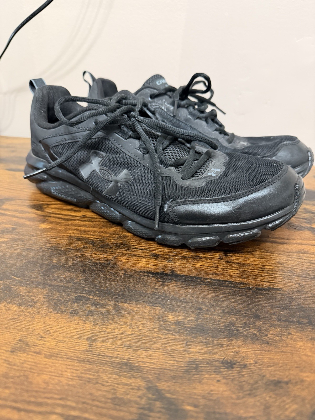 Under Armour Charged Assert 9 Black Men’s Sneakers 3024590-003