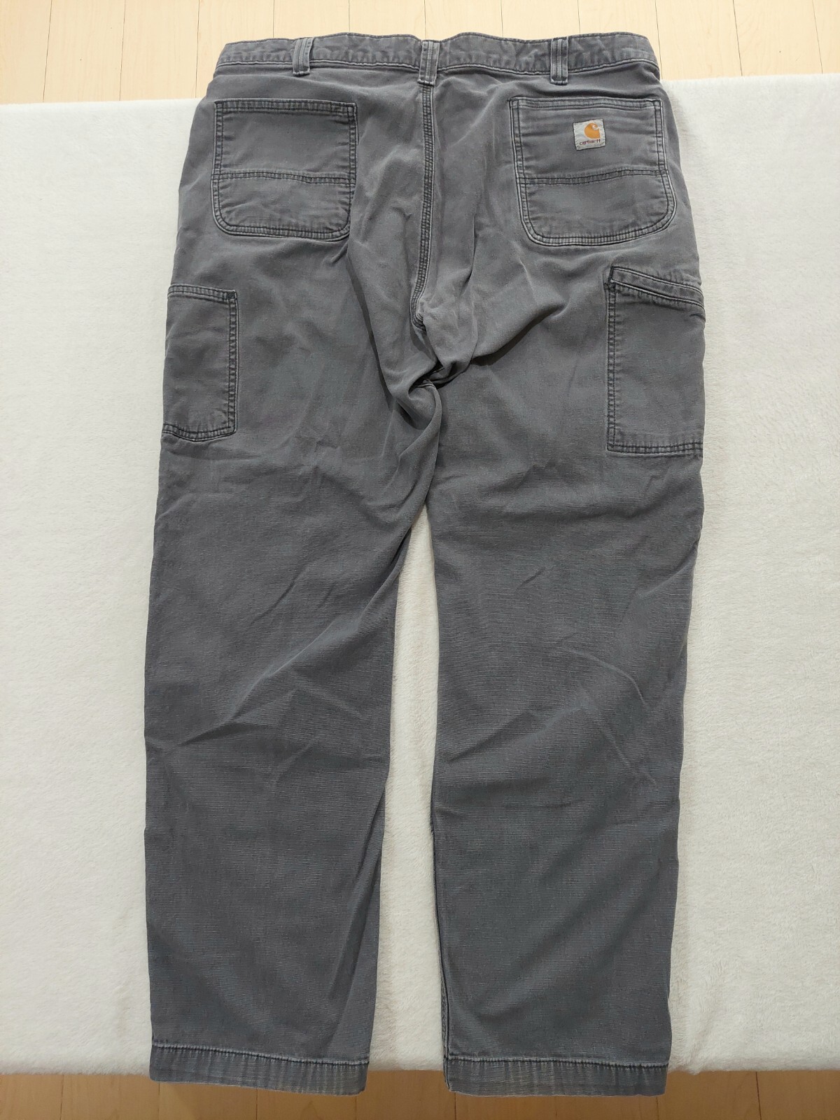 Carhartt Workwear Gray Double Knee Mens Pants Relaxed Fit 42×32 102802-029