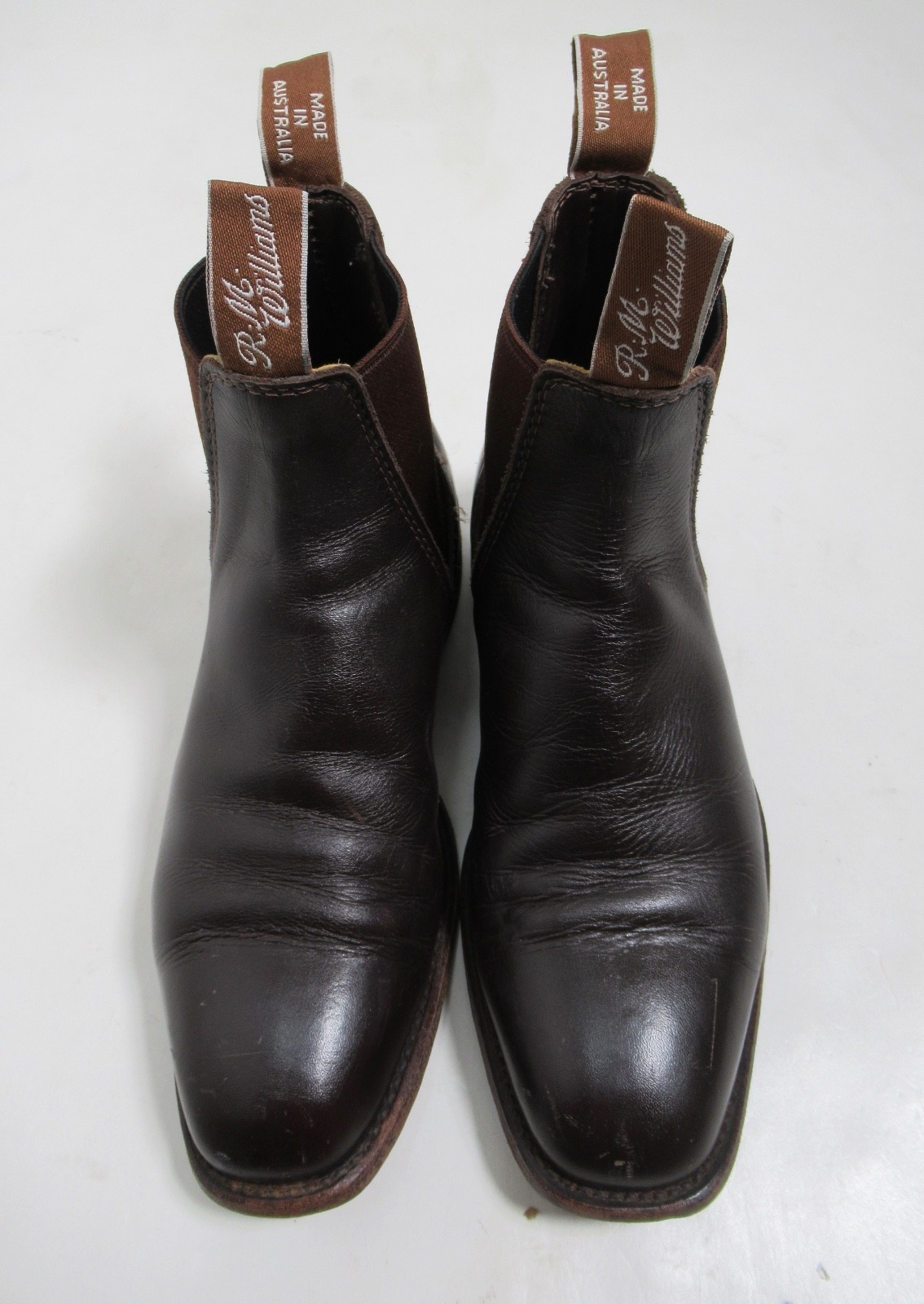 R.M. Williams Men’s Comfort Craftsman Chelsea Boot Chestnut 6 US / 5 UK / 38 EU