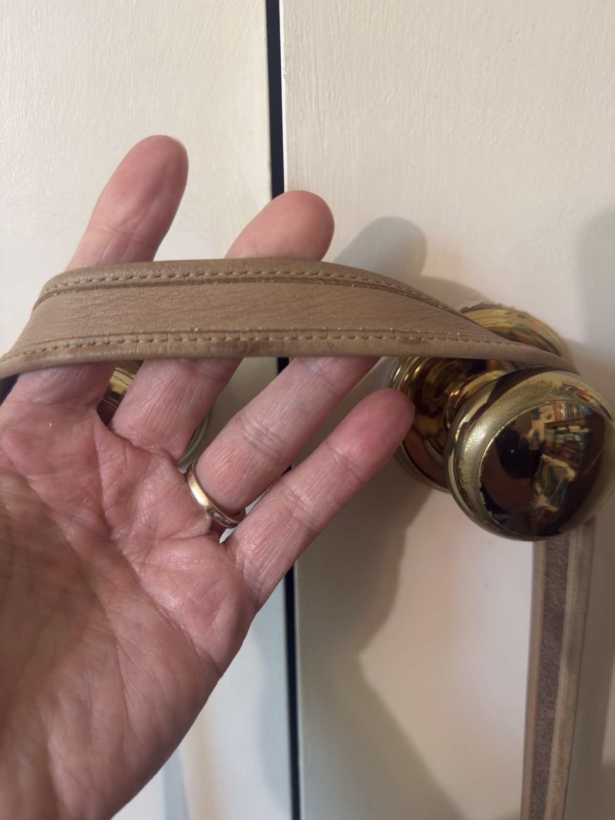 Coach Vintage Rambler’s Legacy #9061 Camel Color & Nickel Hardware