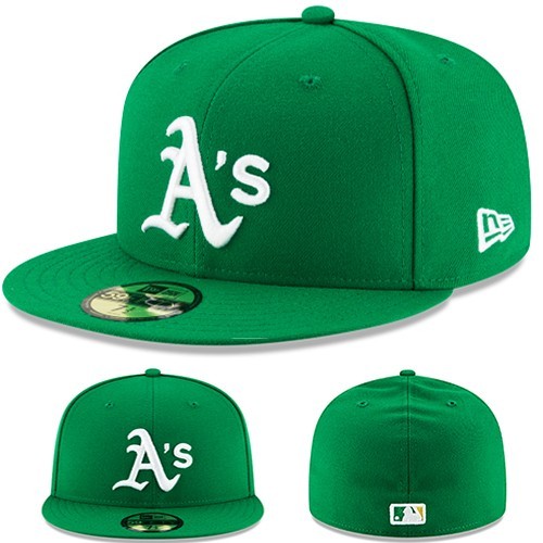 New era Oakland Athletics 5950 Alt Fitted Hat Kids Youth MLB 18 Boys Green Cap