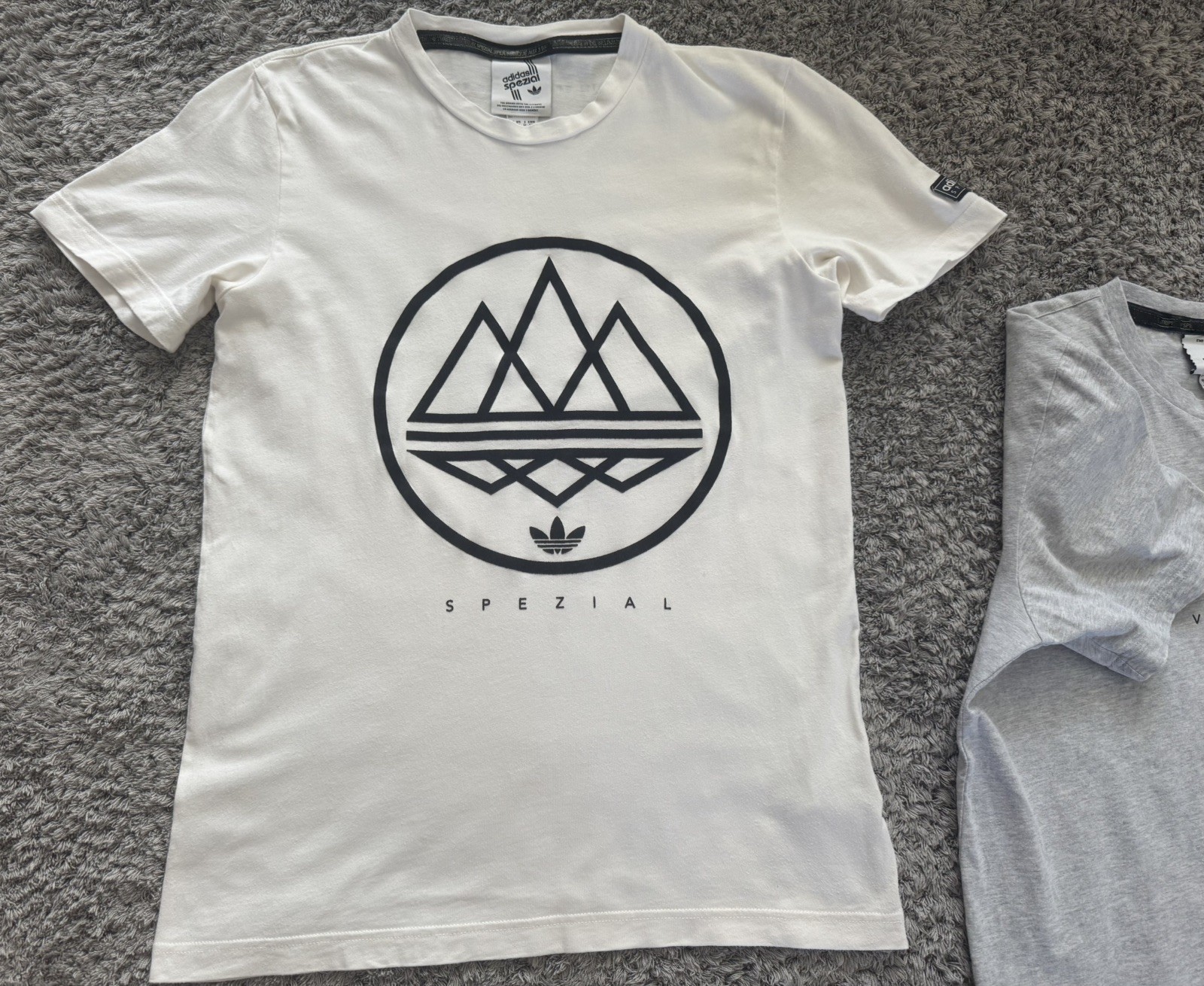 LOT OF 2 t-shirts Adidas SPZL MOD TREFOIL 2017 S and NEW ORDER M SPEZIAL