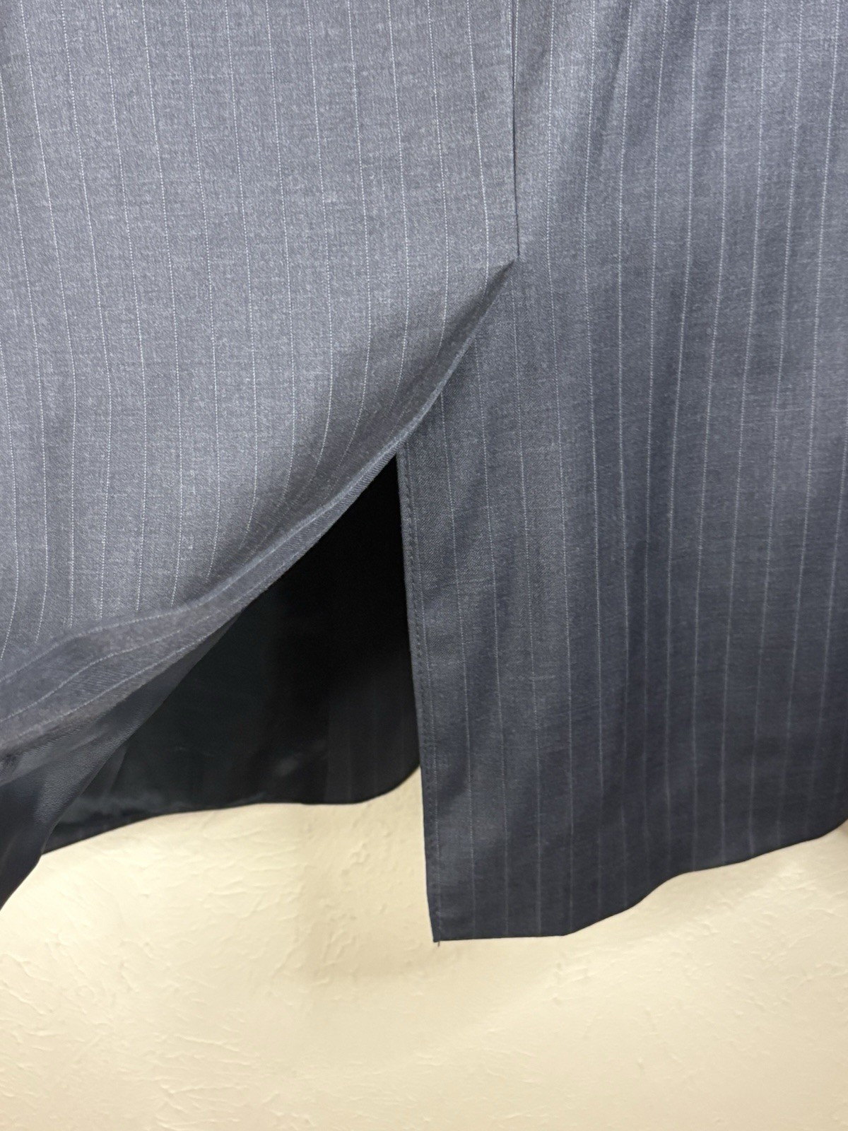 Lauren Ralph Lauren Dark Gray Blazer Mens Sz 44R 2 Button Wool Sport Coat Jacket