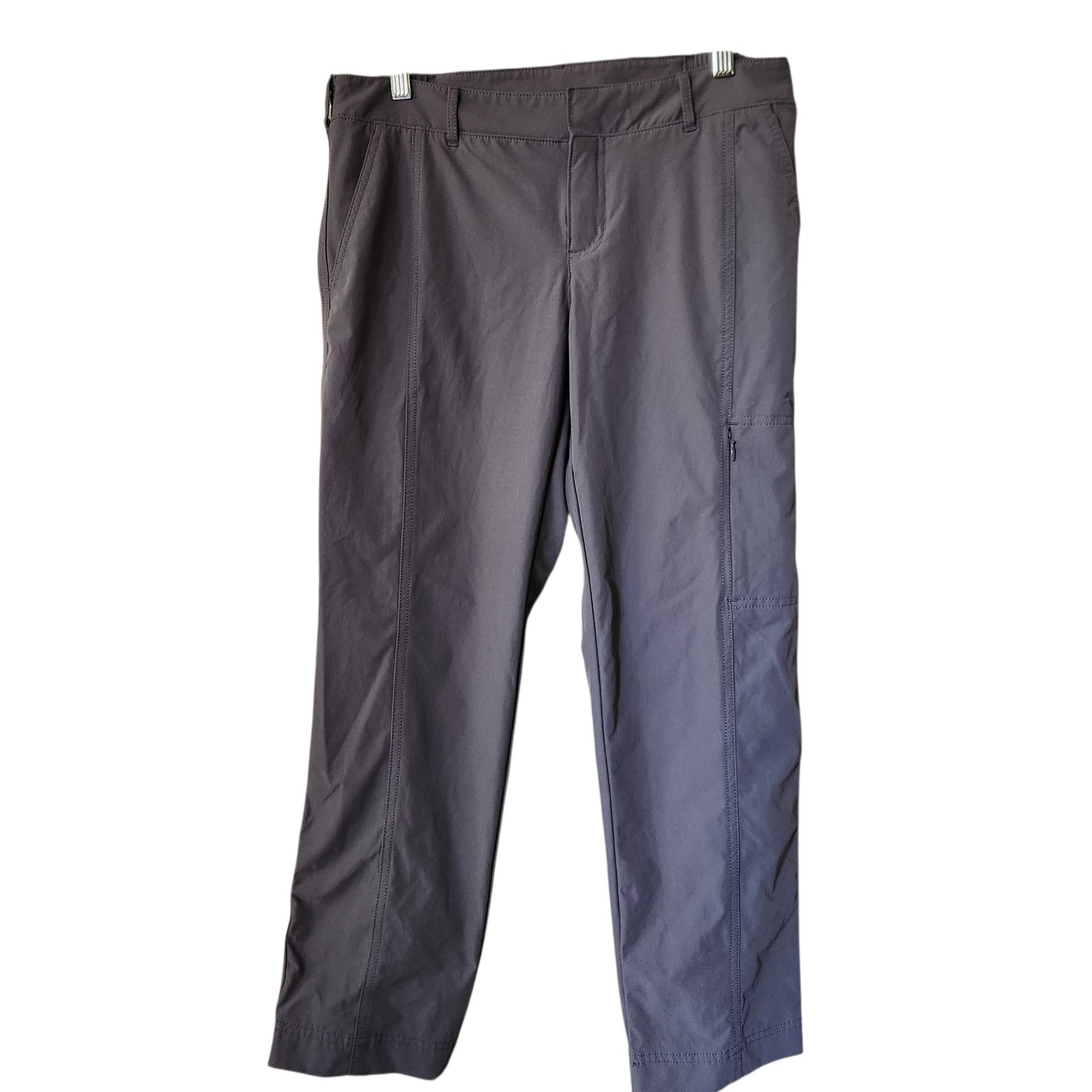 Kirkland Signature Travel Hiking Crop Pants Stretch Women’s Size 8 Gray
