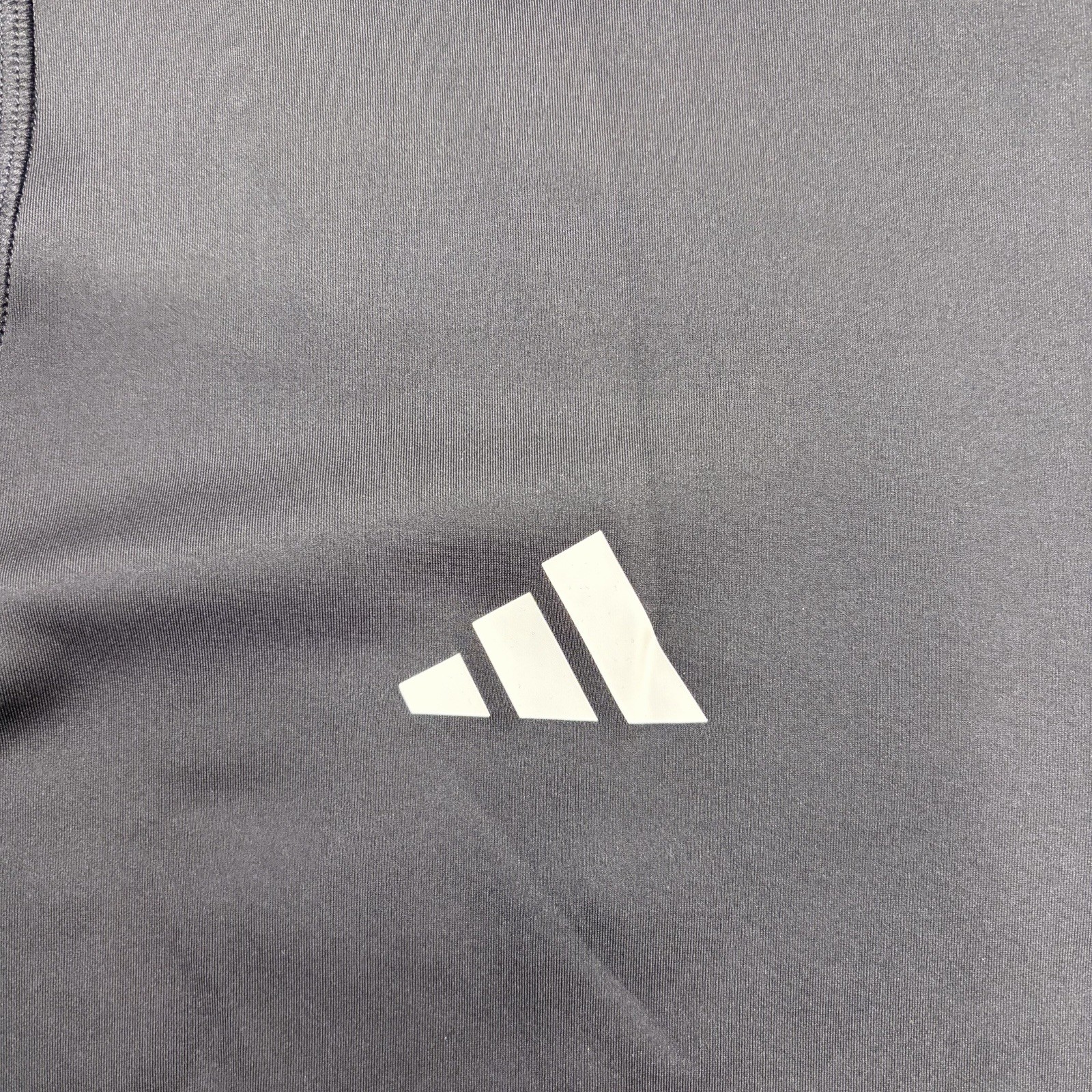 Adidas 1/2 Zip Golf Pullover Jacket Men’s Size XL Black White Long Sleeve HY7894