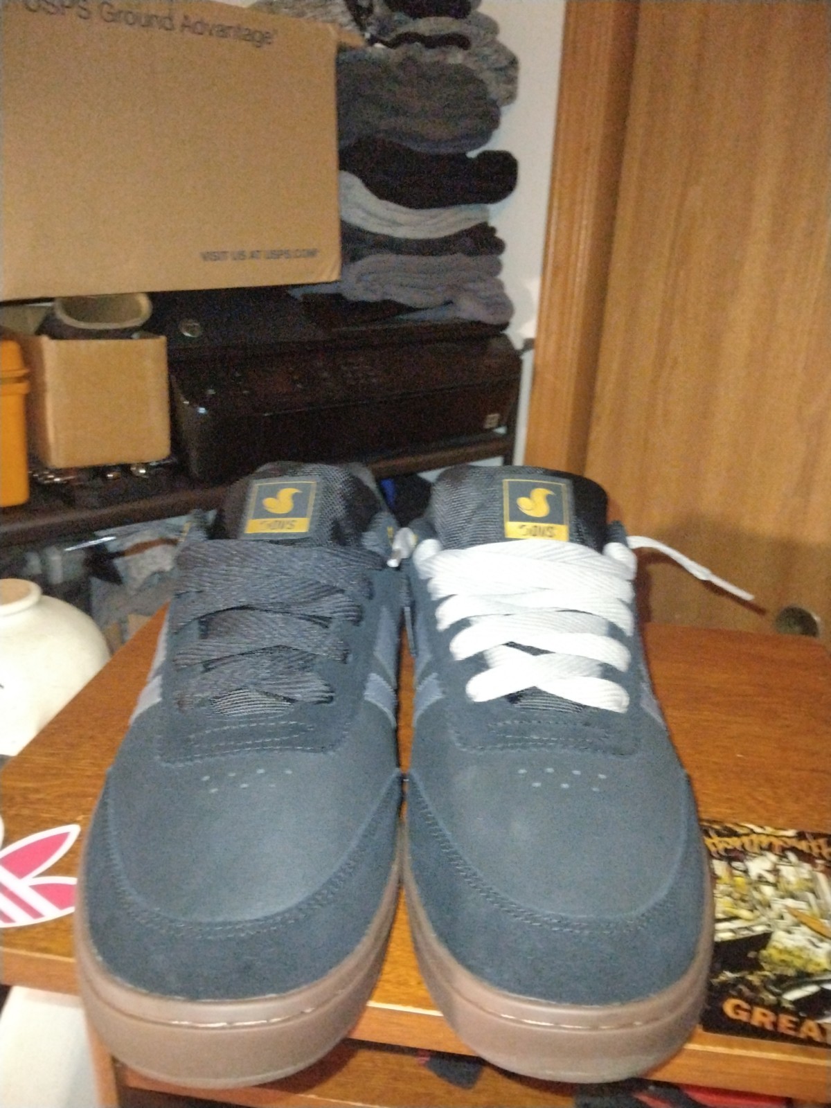 DVS Shoes Milan St Black/Gray Gum – 11 (Skateboard Shoes)