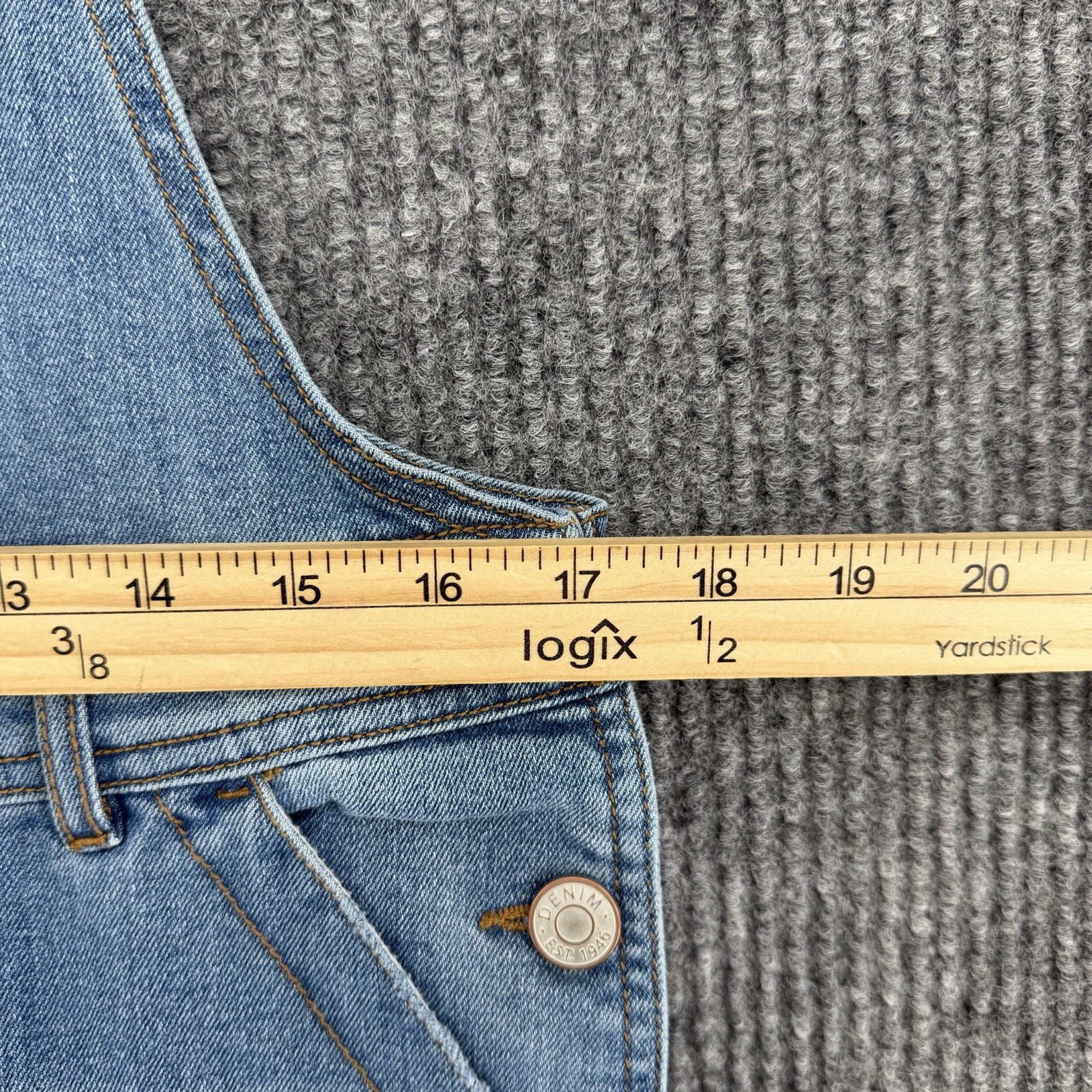 Y2K Charlotte by Cato denim bib overalls straight leg gardening womens 16 XL