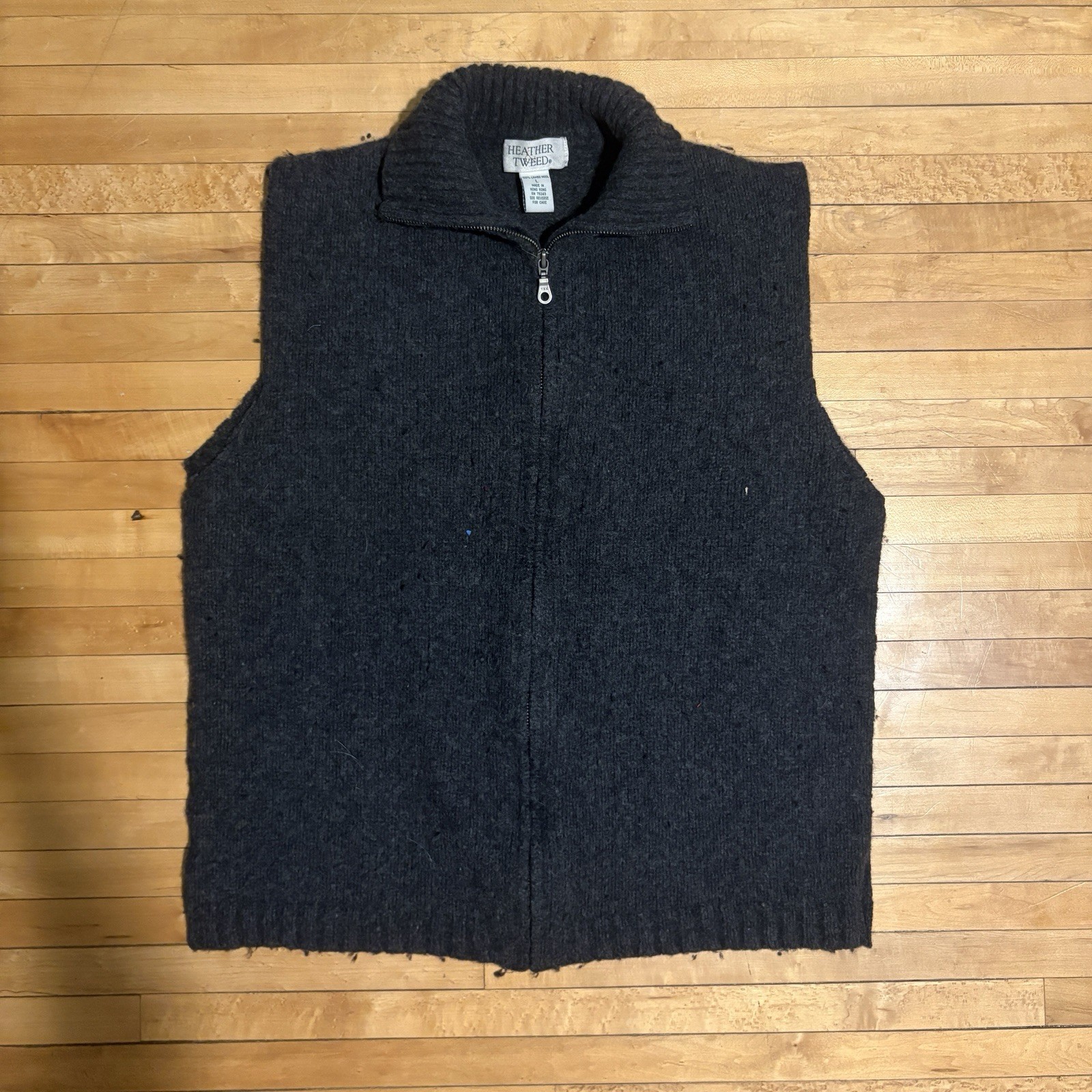 3 100% Wool Sweaters With Tears And Flaws