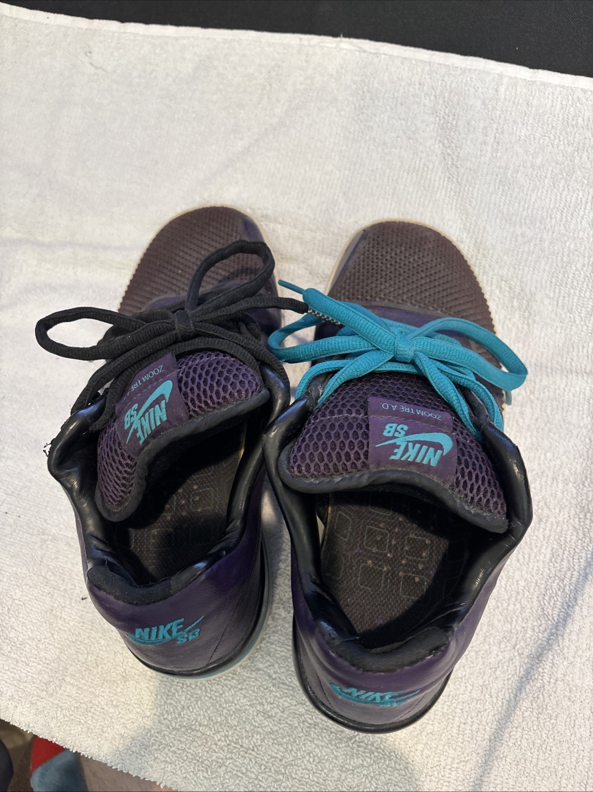 Men’s Nike Sb Zoom Tre A.D. ‘Grand Purple’ Size 8 Skate Shoes