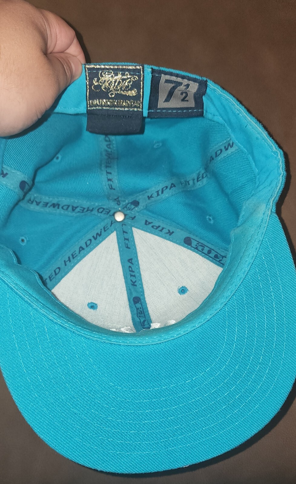 Kipa Headwear 7 1/2 Yankees Hat Blue