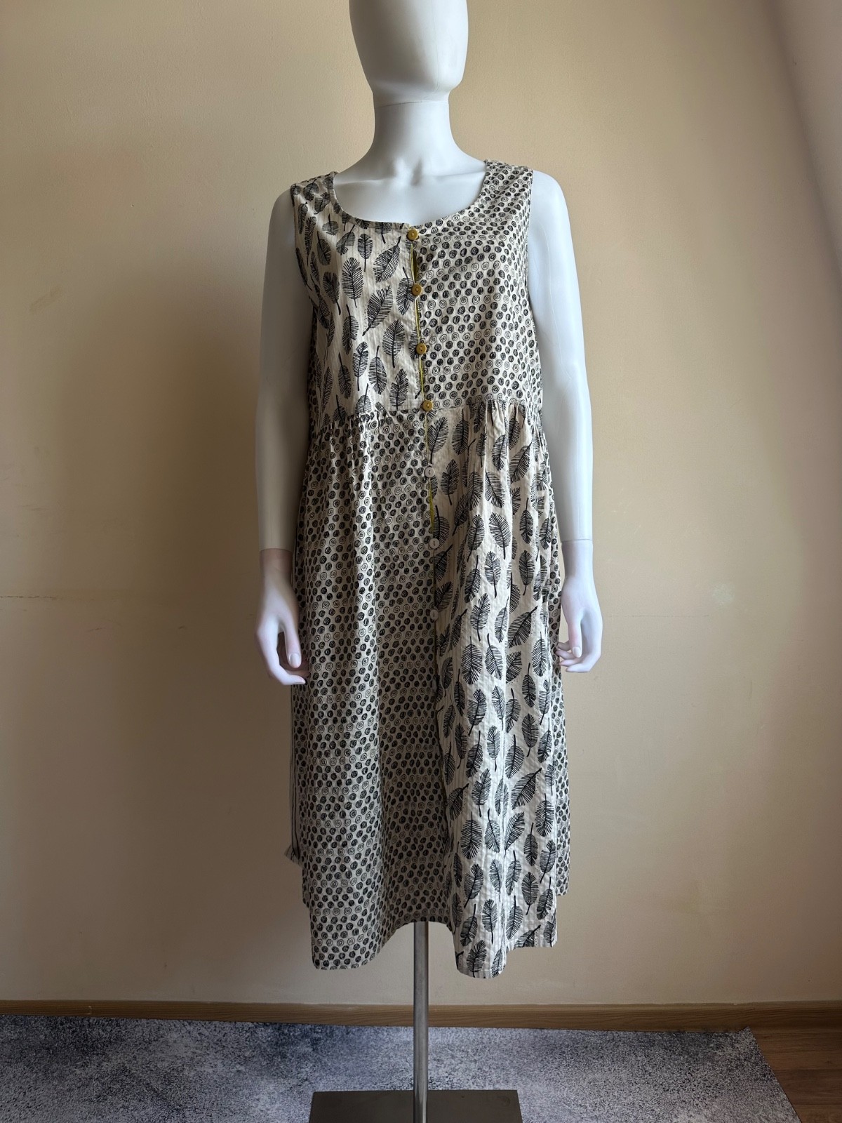 GUDRUN SJODEN Flower Dress Size L