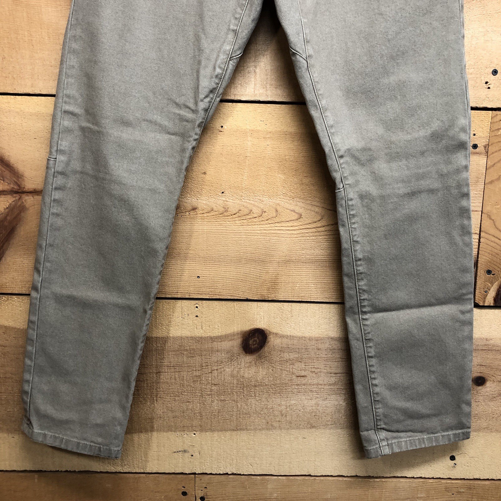 Proof Rover Slim Workwear Pants Mens Size 31×30 Stretch Casual Beige Canvas