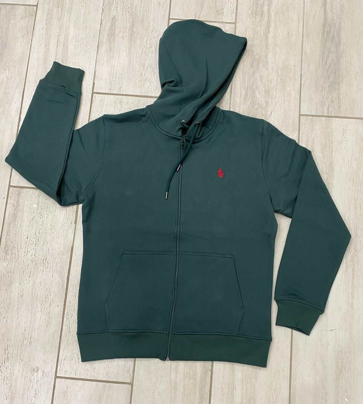 Polo Ralph Lauren Men’s Full Tracksuit Set Hoodie & Jogger Pants Green S-3XL