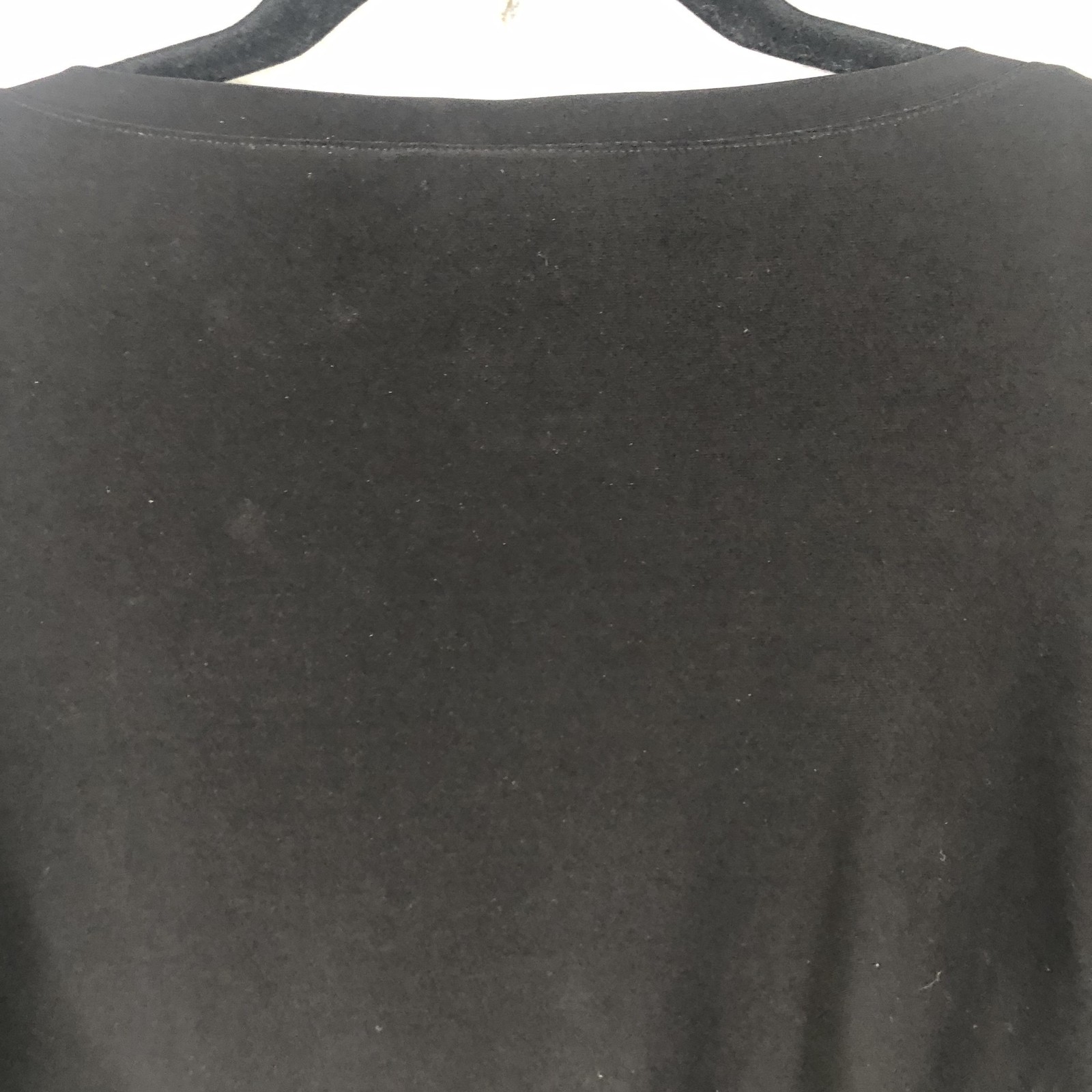 Bali Shirt Womens Medium Black Square Neck Mesh Puff Sleeve Whimsigoth Feminine