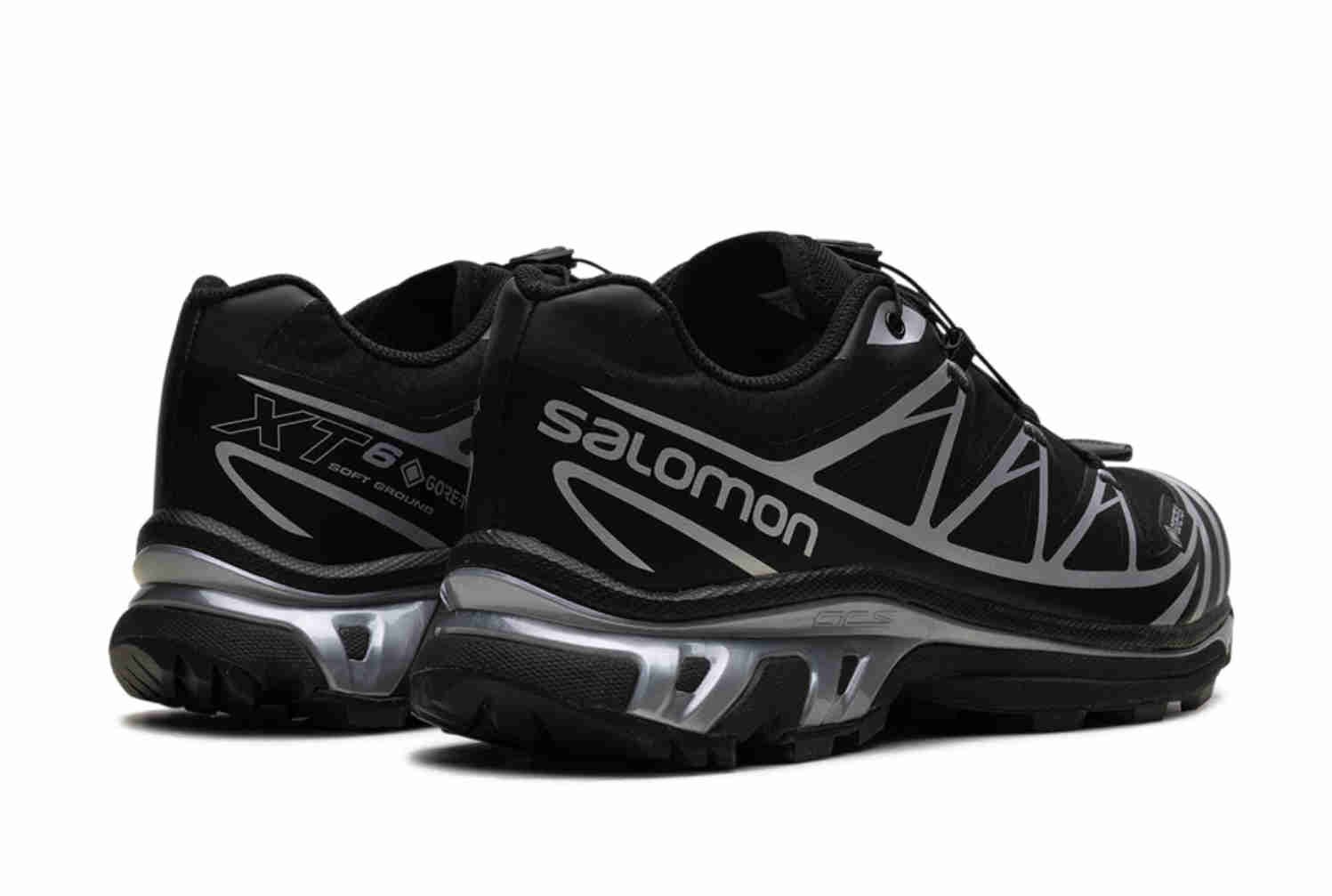Salomon XT-6 GORE-TEX Black Silver L47450600 Men Size