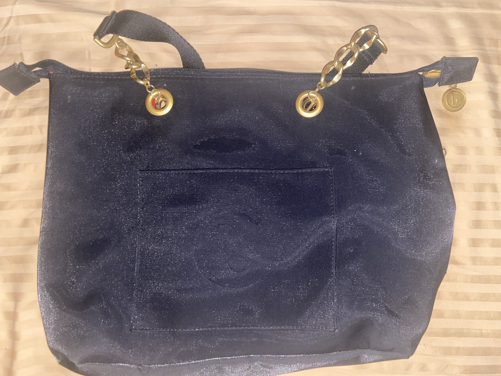 Black Purse 4x12x8″