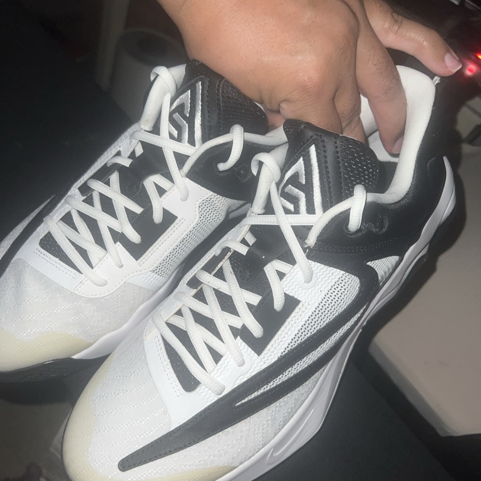 Nike Giannis Immortality 3 Basketball White/Black, Size 13 Brand New Never worn