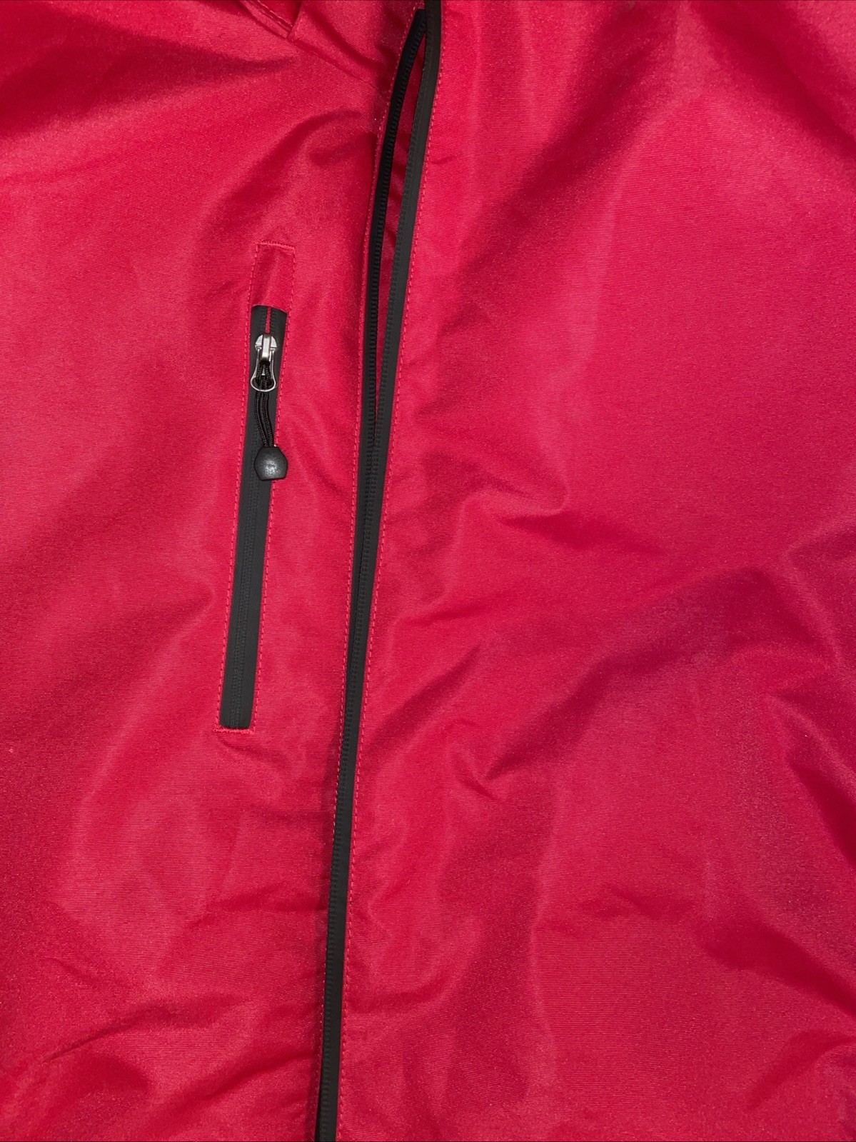 Port Authority Vortex Men’s Large Waterproof 3-in-1 Jacket J332 Red & Black EUC