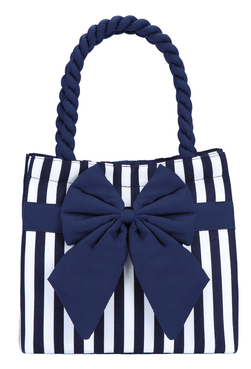 NaRaYa NB-100N Bow Handbag Cotton Tote Bag Made in Thailand