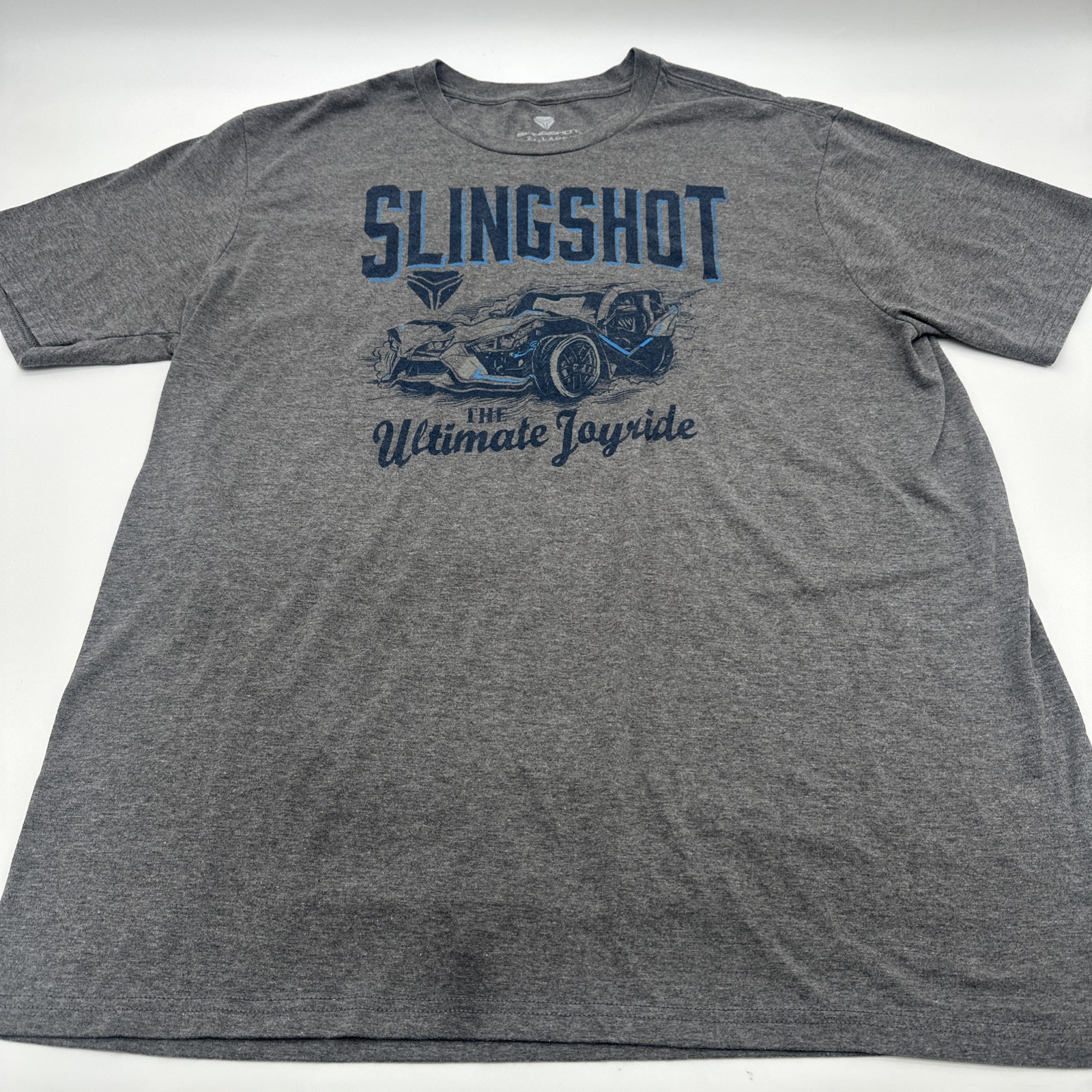 Slingshot T-shirt Men 2XL Gray Graphic Print Logo ..#35096