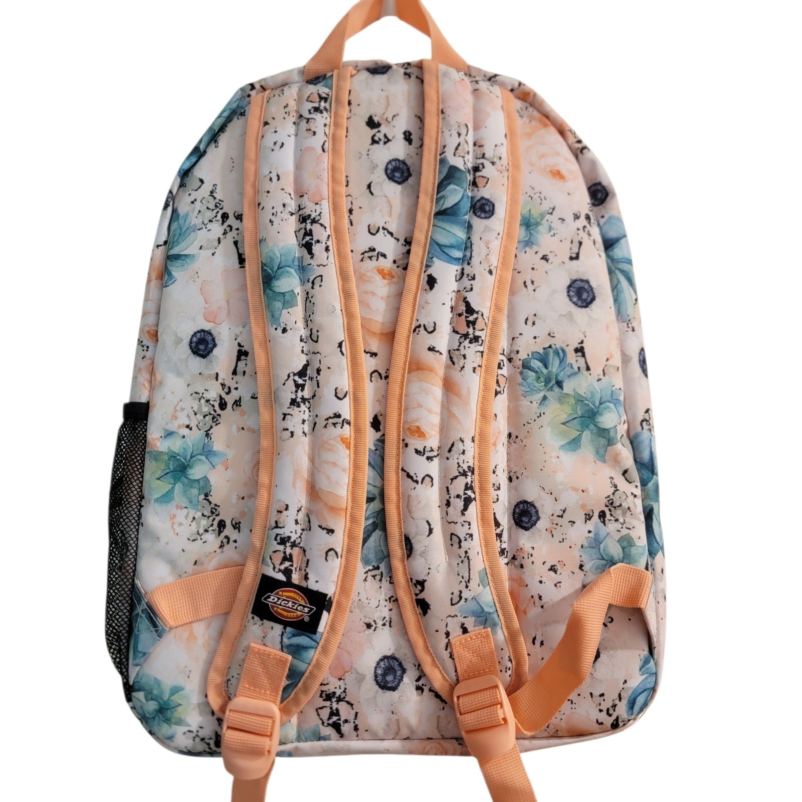 Dickies Floral Student Backpack Laptop Sleeve NWT School Travel Book Bag