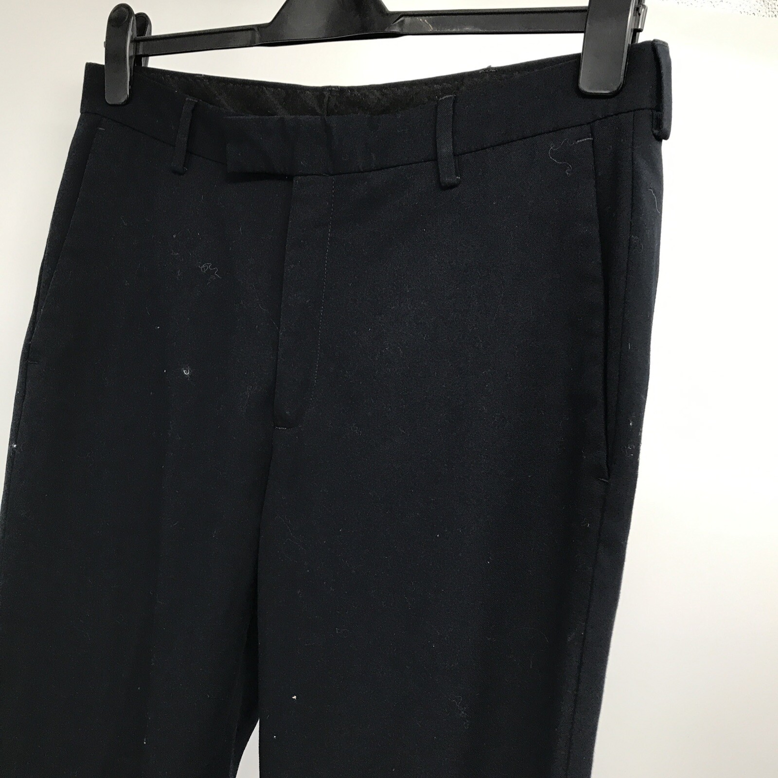Kenneth Cole Reaction Men’s Flat Front Navy Blue Dress Pants Size 34×34 WPL386