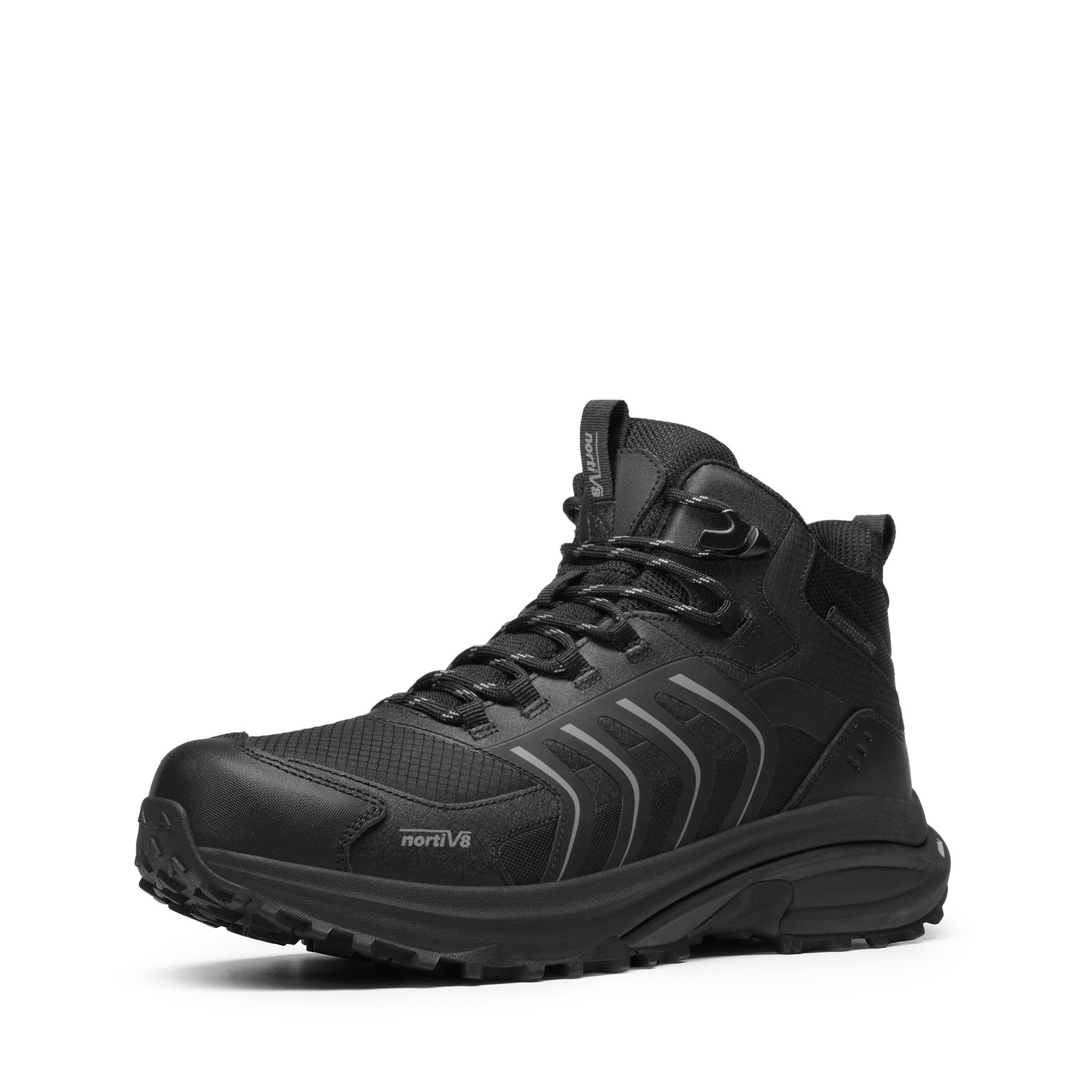 NORTIV 8 Men’s Waterproof Hiking Boots Trekking Camping Climbing Shoes