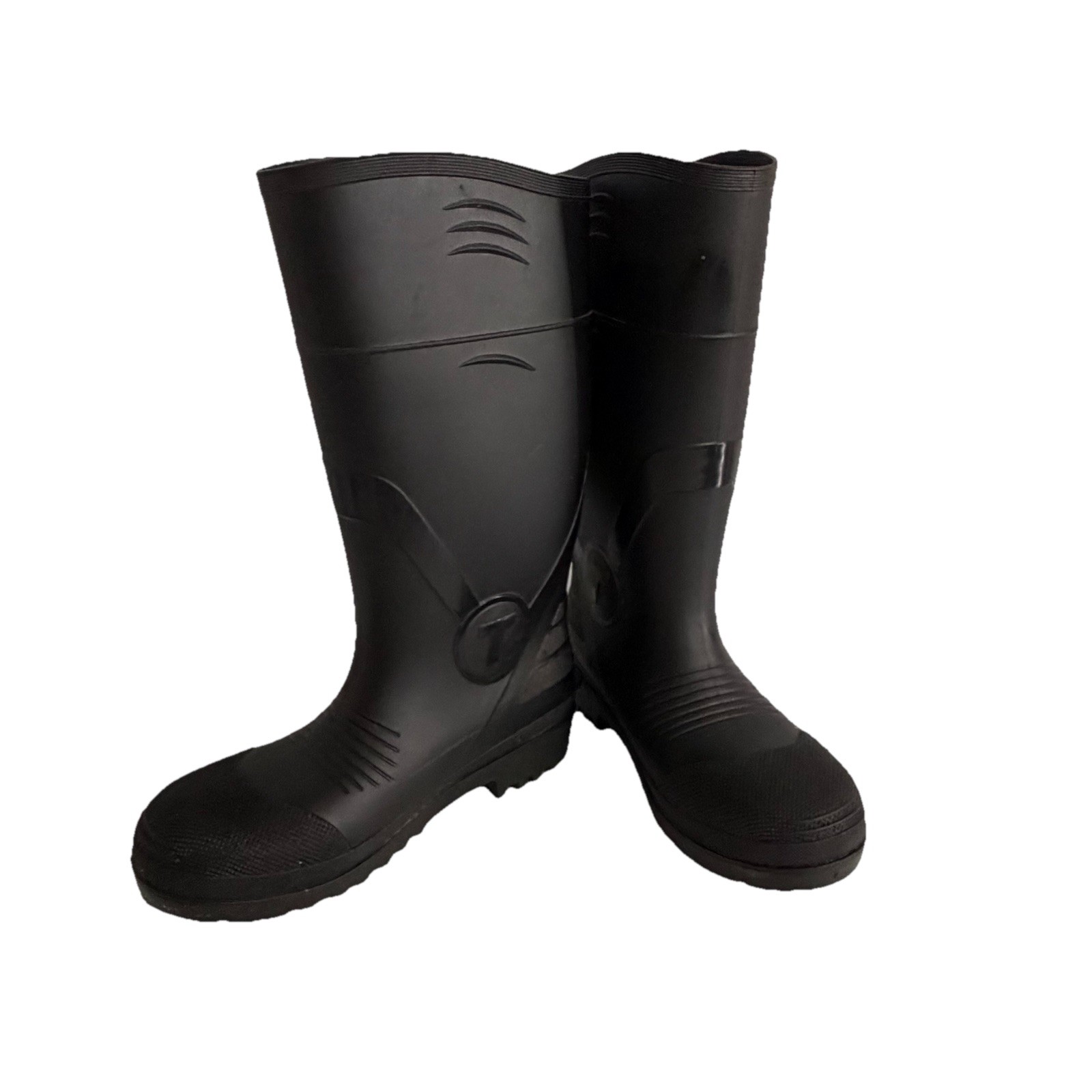 Tingley Pilot G2 Size 7 Men/9 Women Preowned Black Rubber Work Boots EXCELLENT