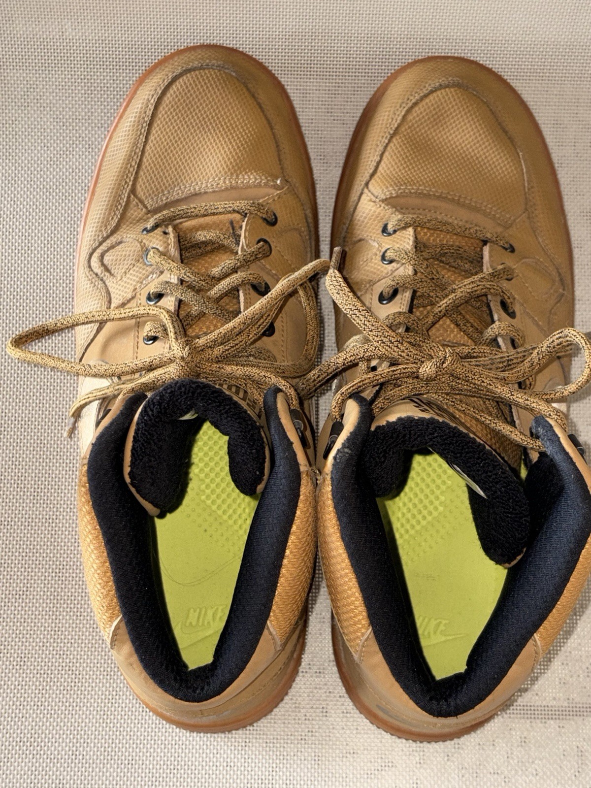 Nike Son of Force Winter Mid Wheat Size 10.5 807242-770