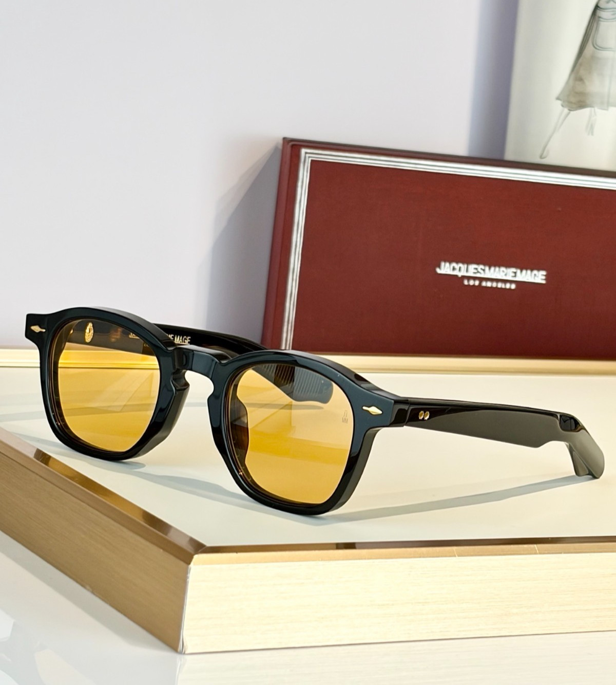 Jacques Marie Mage Model ZEPHIRIN Sunglasses Size 44口25-146 Multiple Colors