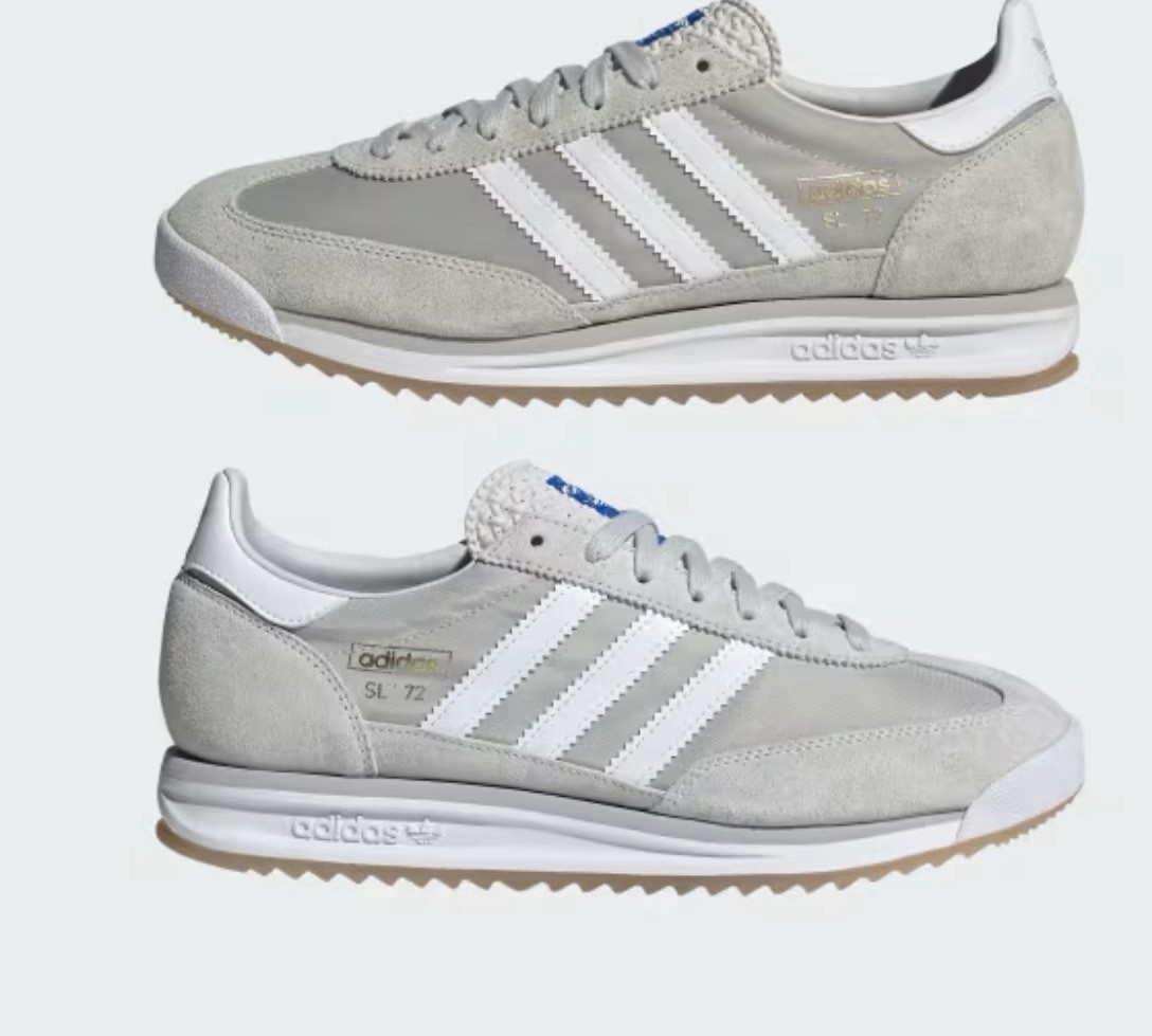 Size 8.5 – Adidas SL72 RS Grey – JI1281