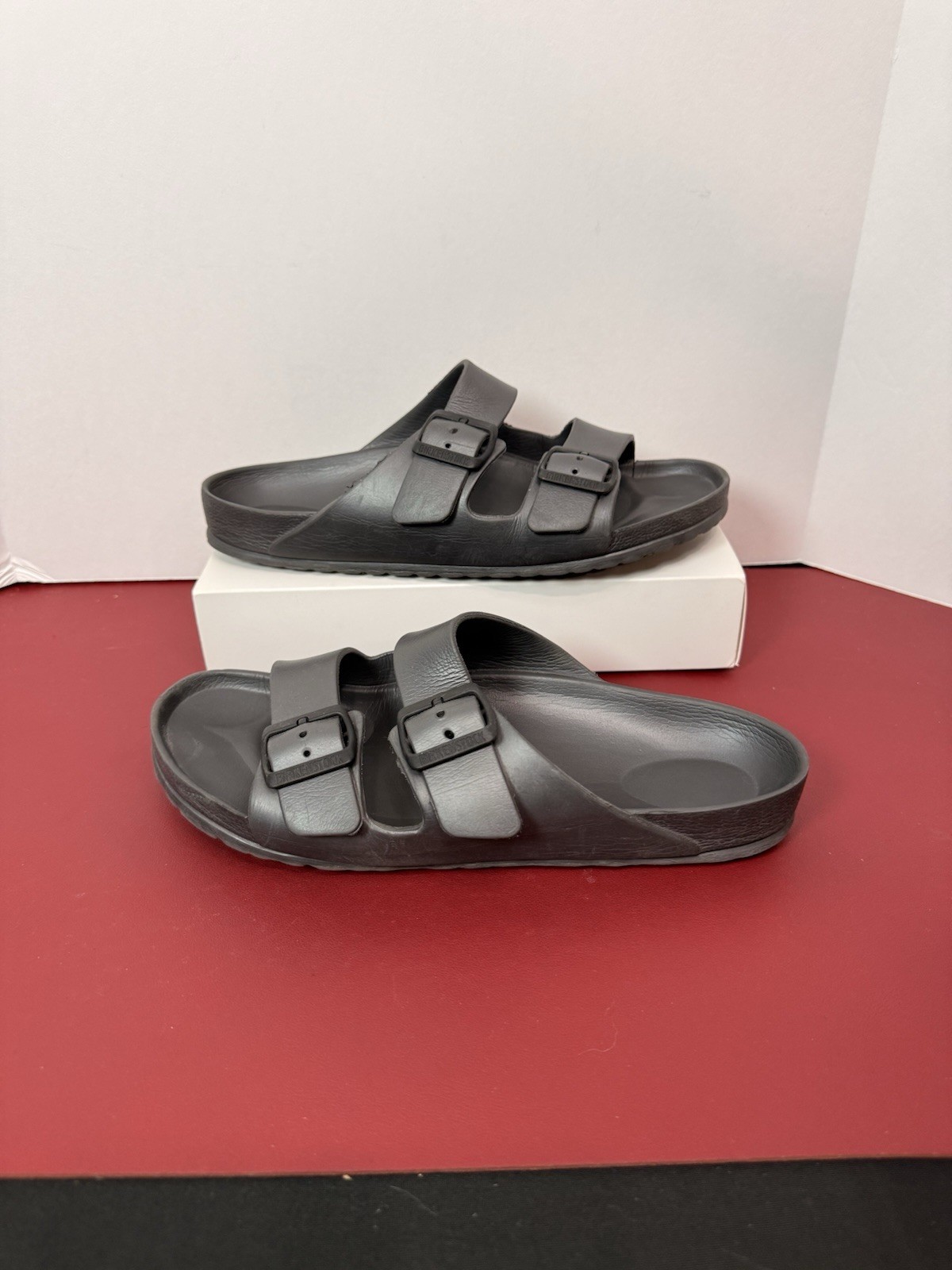 Birkenstock Women’s Arizona Eva Gray Waterproof Sandals Slides Sz 41 US 10