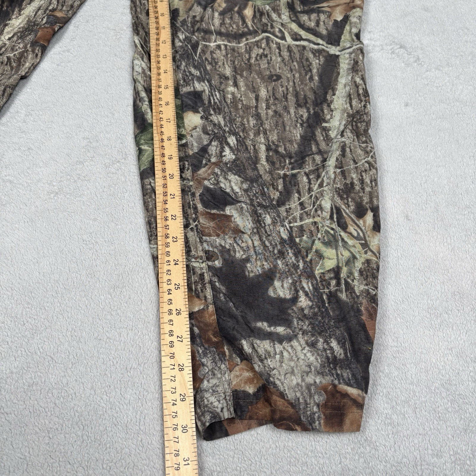 Vintage 90s Mossy Oak Treklite Zip Off Cargo Pants Realtree Hunting Camo Mens L