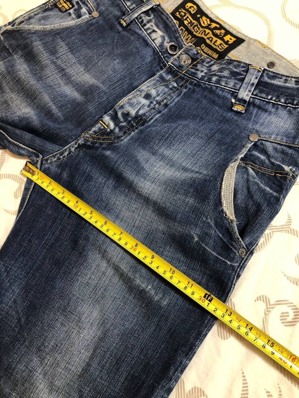 G-Star 3301 Tapered Vintage Stretch Denim 34X36