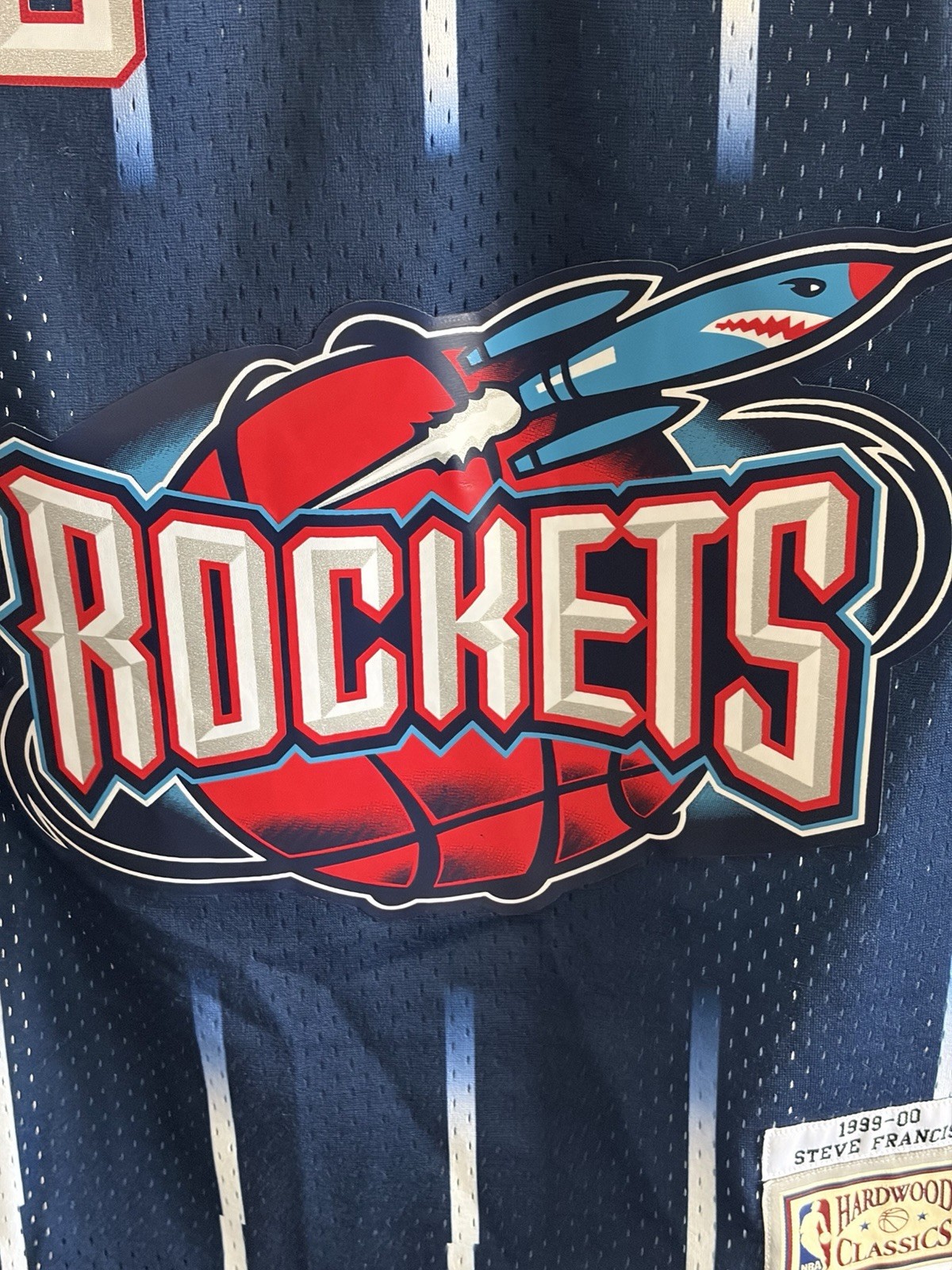 Mens Mitchell & Ness NBA SWINGMAN JERSEY – HOUSTON ROCKETS 1999 STEVE FRANCIS