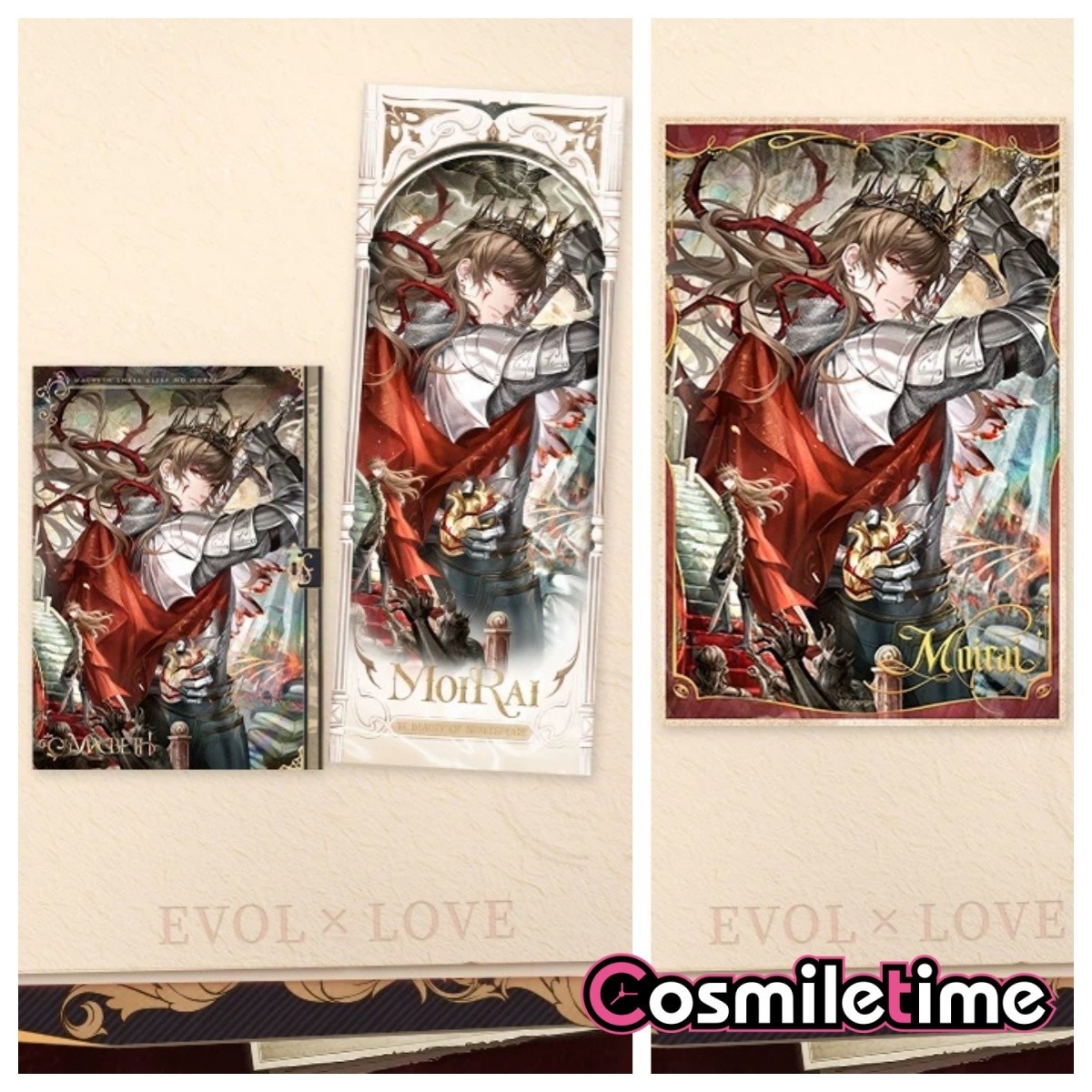 Official Mr Love: Queen’s Choice Victor Color Paper Transparent Card Set Gift YZ