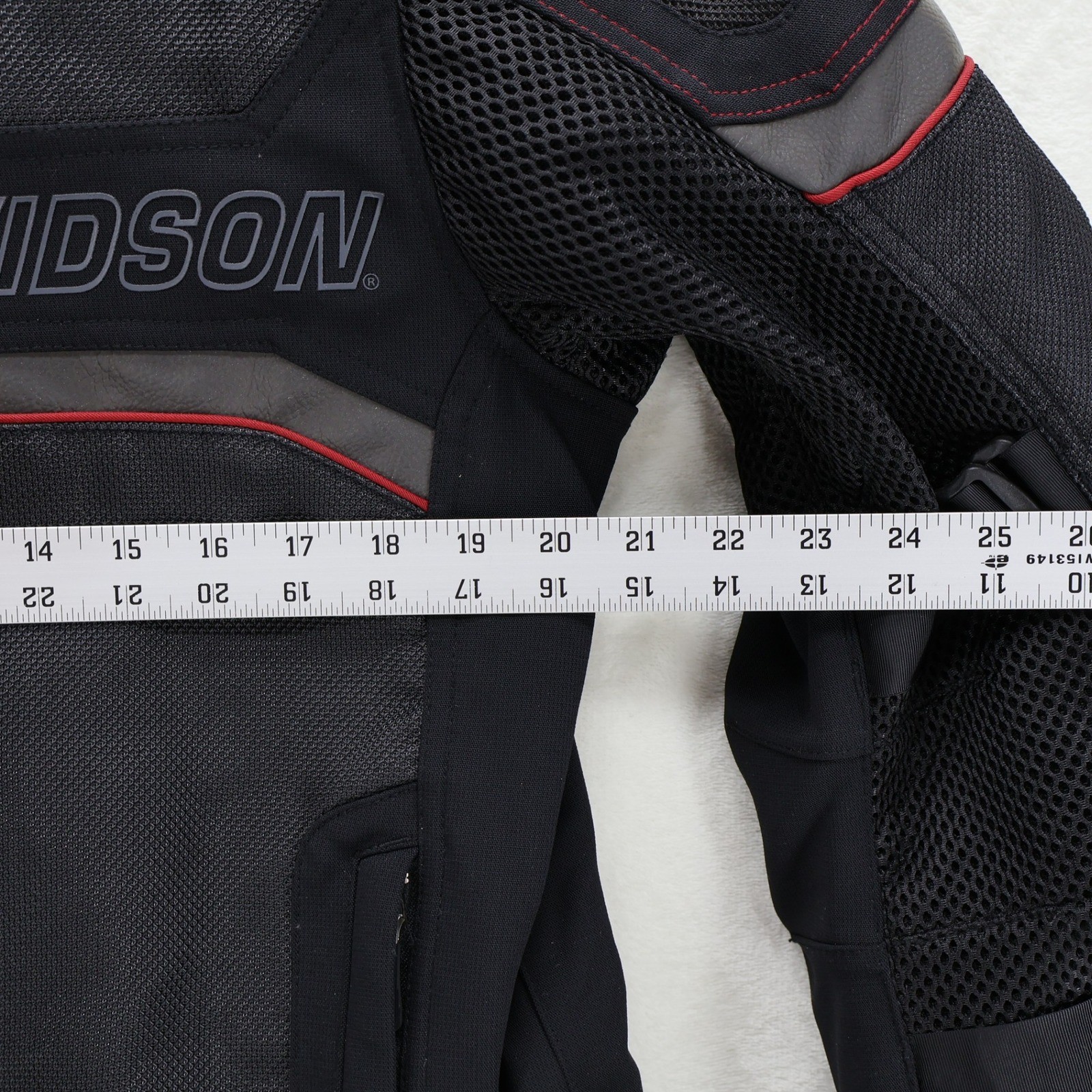 Harley-Davidson FXRG Men Black Mesh Riding Jacket CW19MFJ11152 Large NWT