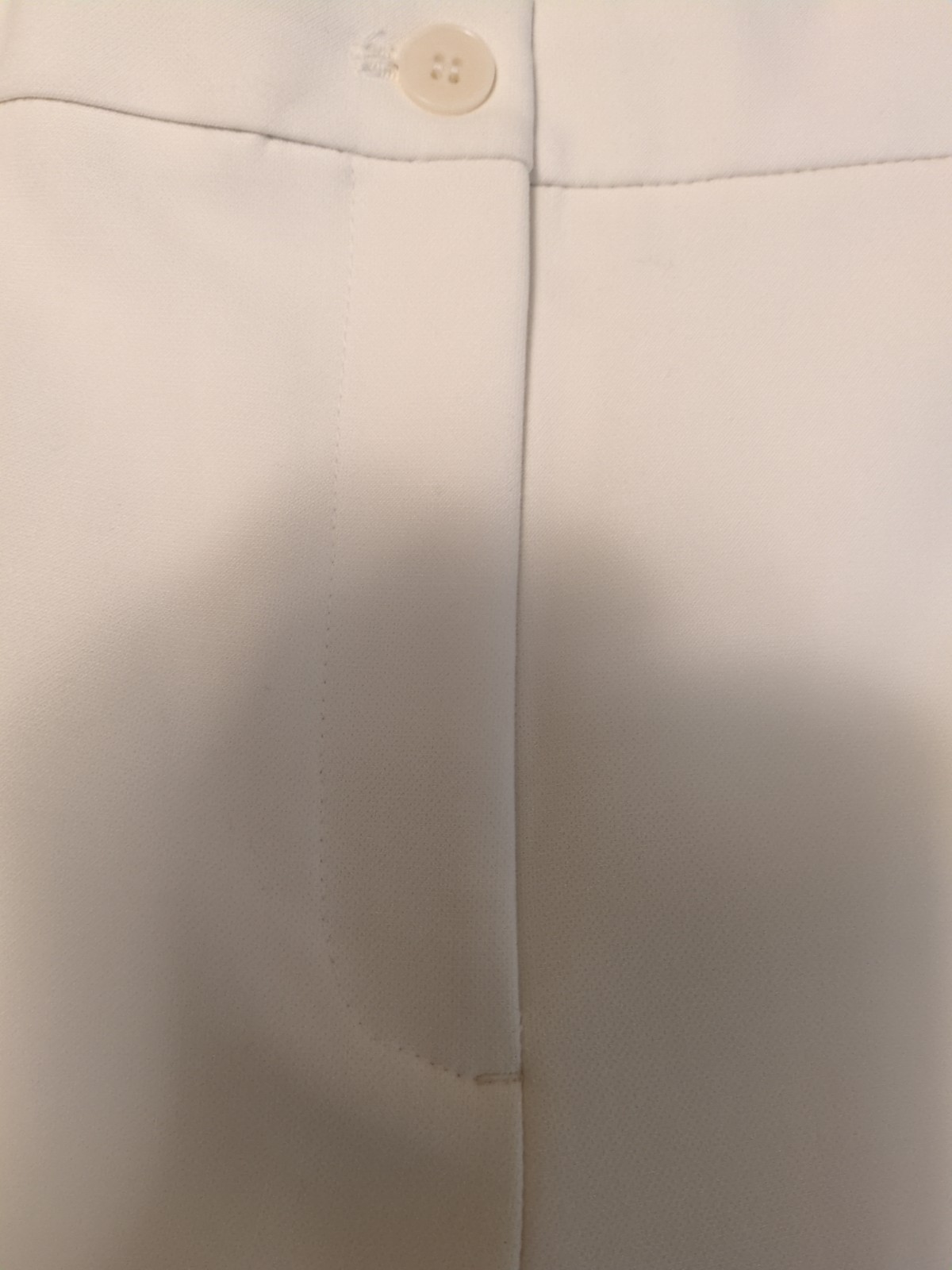 Talbots “Heritage” Ivory Poly-Blend Dress Career Pants Sz 12