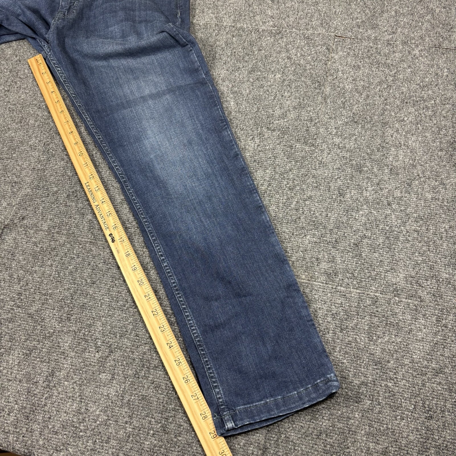 Mugsy Fultons Jeans Men’s Fits 32×29 Blue Dark Wash Stretch Slim FLX3NFU