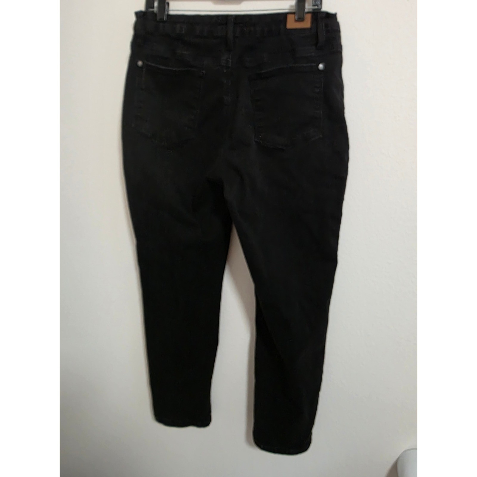 Judy Blue Los Angeles Black Denim Boyfriend Fit Jeans Size 15