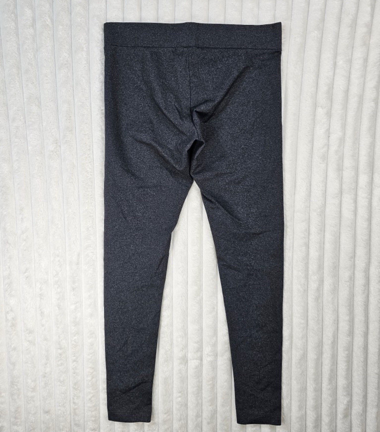 Matty M Black Nylon/Polyester/Spandex Blend Activewear Leggings Size Medium