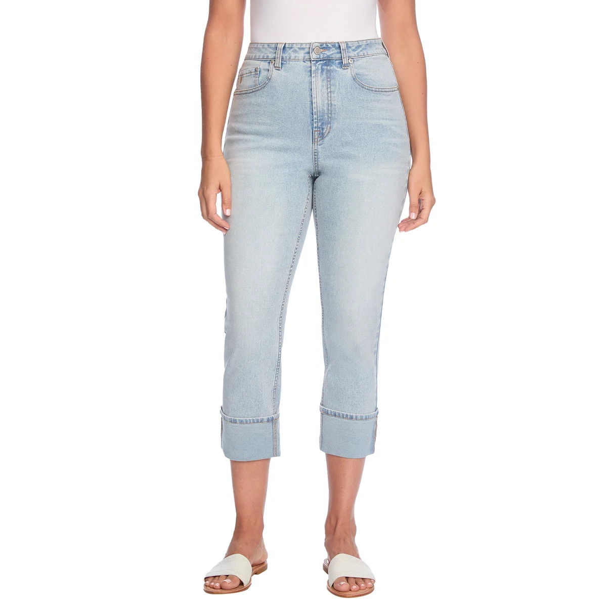 Frye Women’s Cuffed Crop Jean