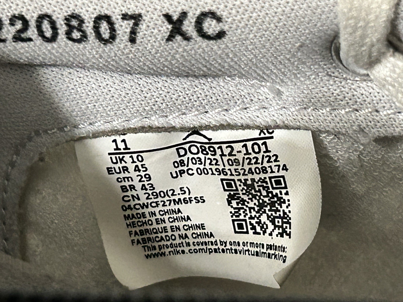 Jordan Air Jordan 1 KO Low x Union LA White/Blue/Neutral Grey DO8912-101, OG box