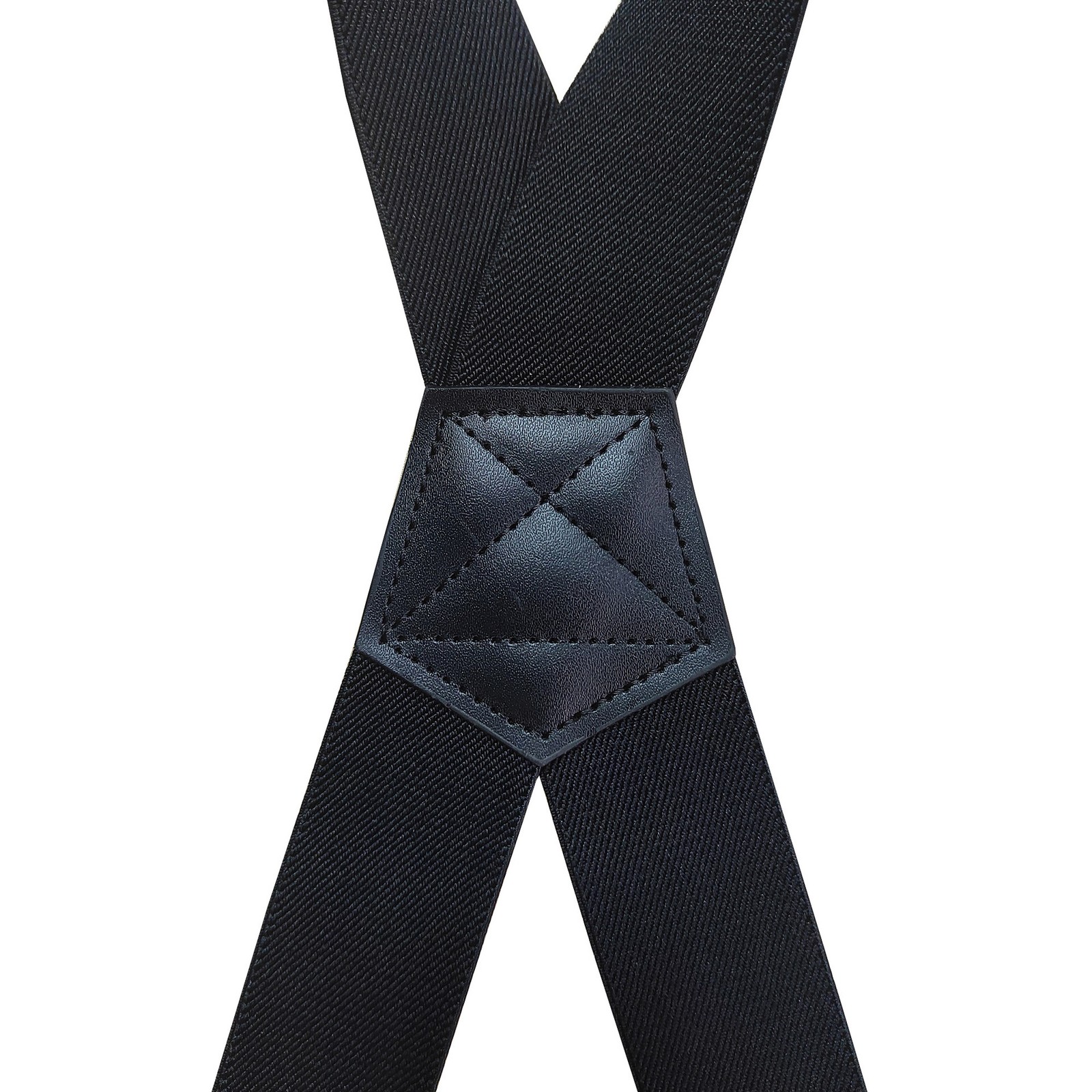 Outdoor Leisure 3.8cm Men’s Suspenders with Plastic Clips Trouser Braces Sturdy