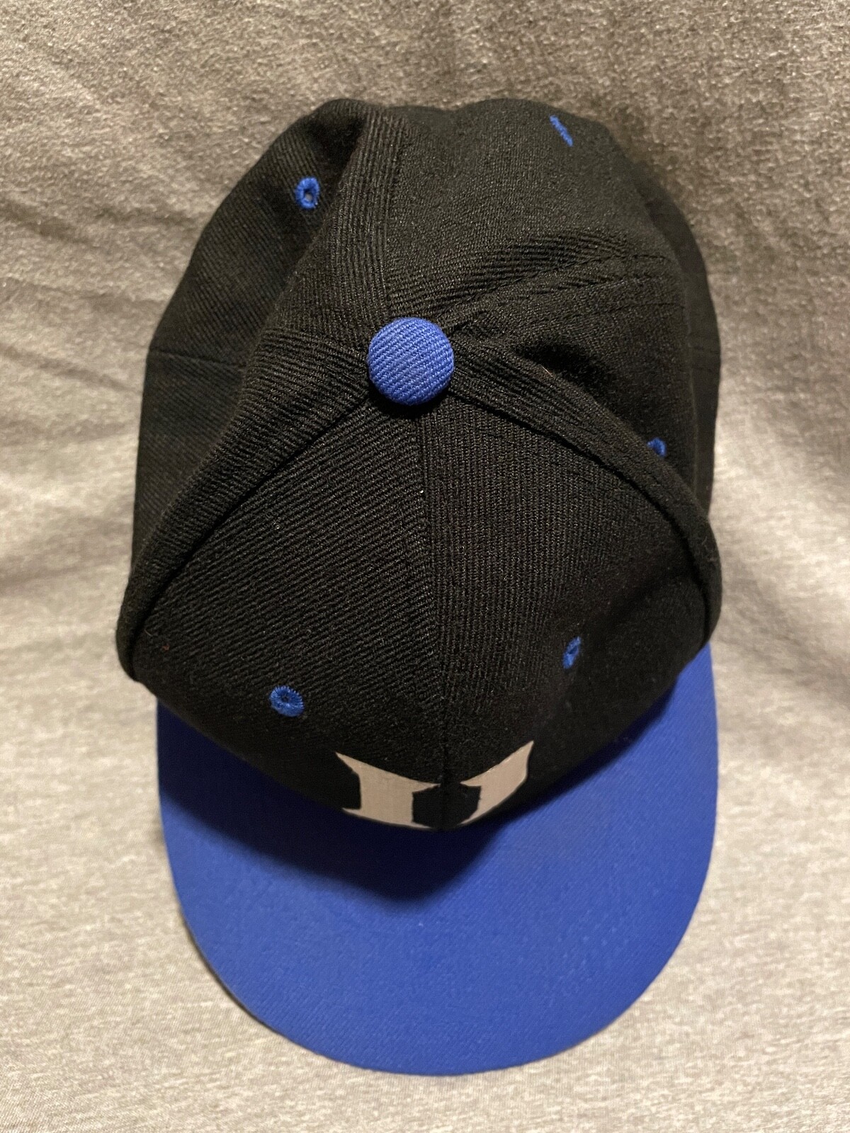 Duke Blue Devils Black Blue KIPA Snapback Cap Hat
