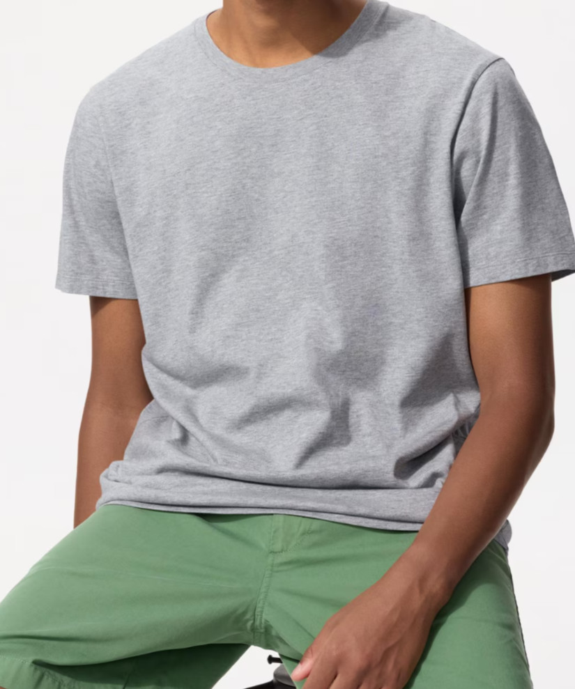 UNIQLO Premium 100% SUPIMA® cotton Crew Neck Short-Sleeve T-Shirt